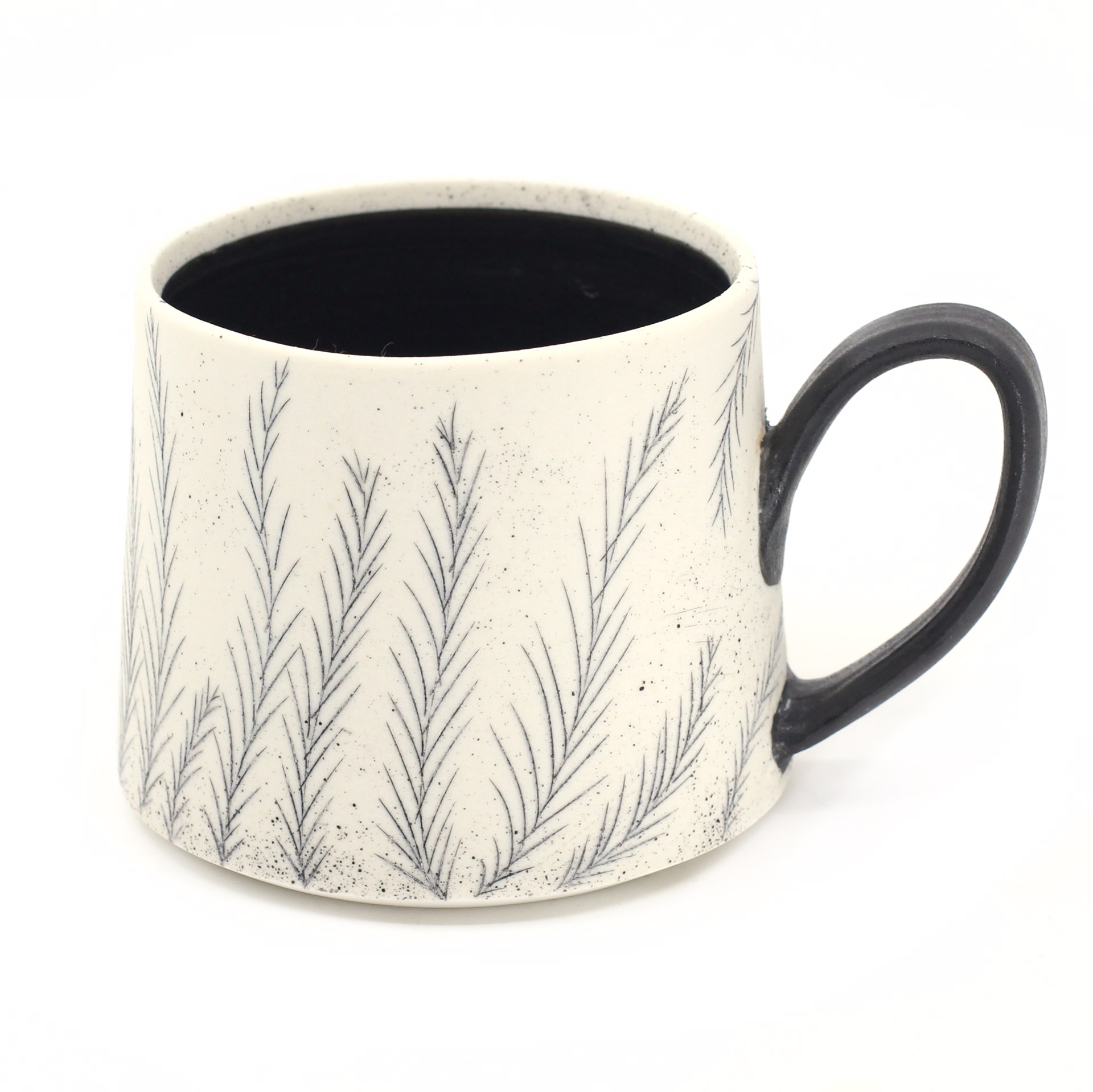 Black Ferns Mug by Bianka Groves