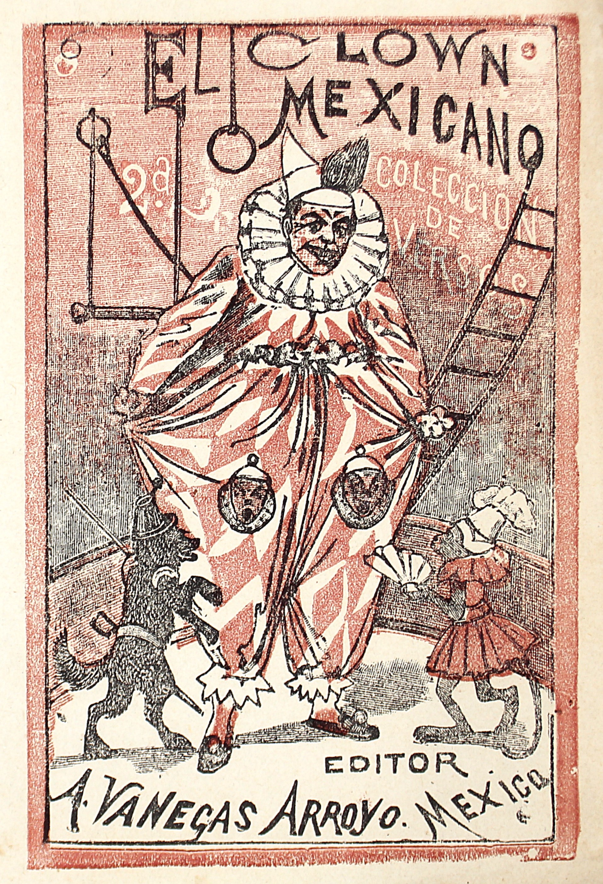 El Clown Mexicano, Colección de versos, No. 2 (Framed) by José Guadalupe Posada
