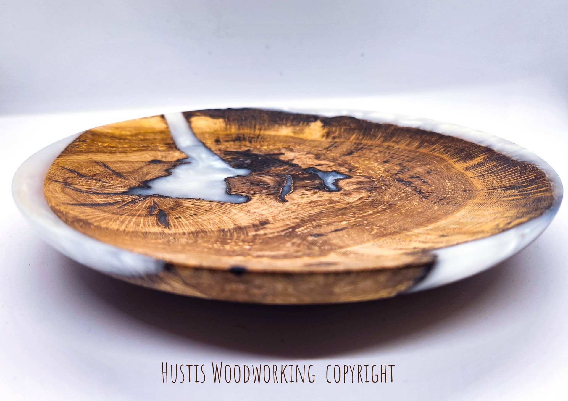 Wood Plate #I by Mark Hustis