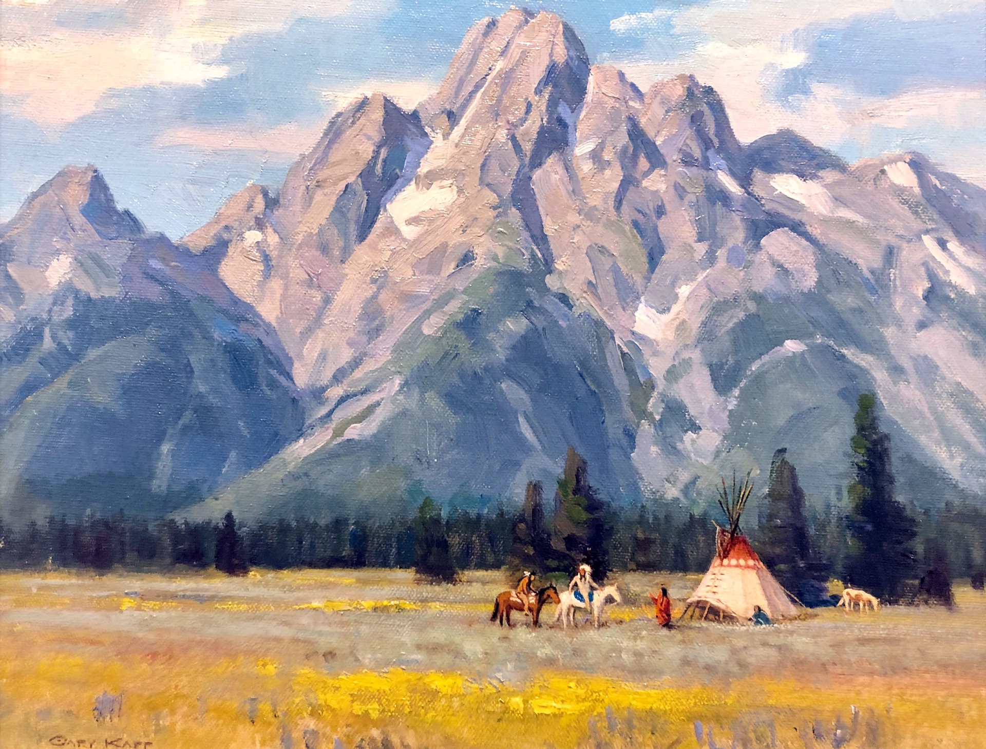 Chief's Camp by Gary Kapp
