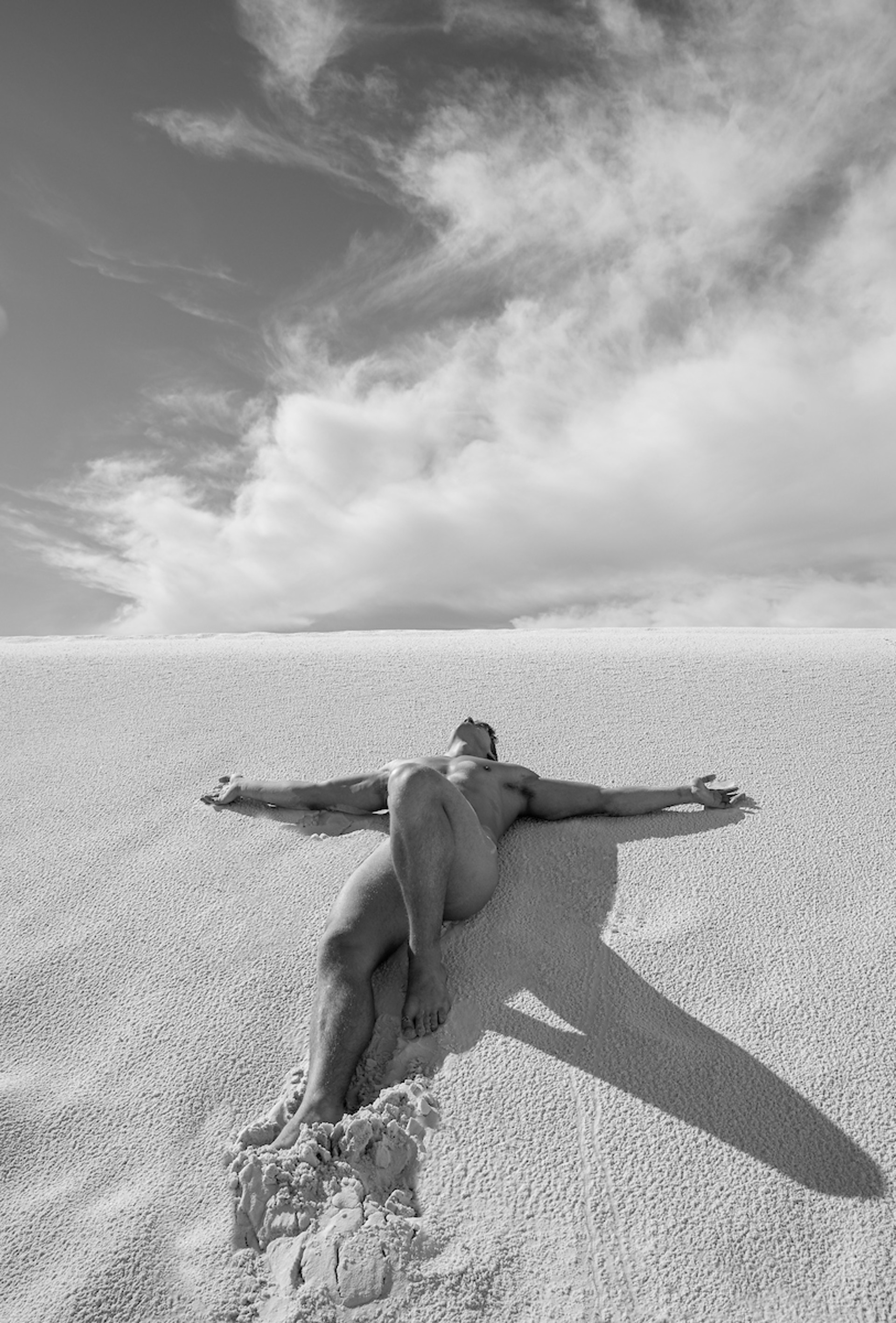 Shadow Sand Man by ROB LANG