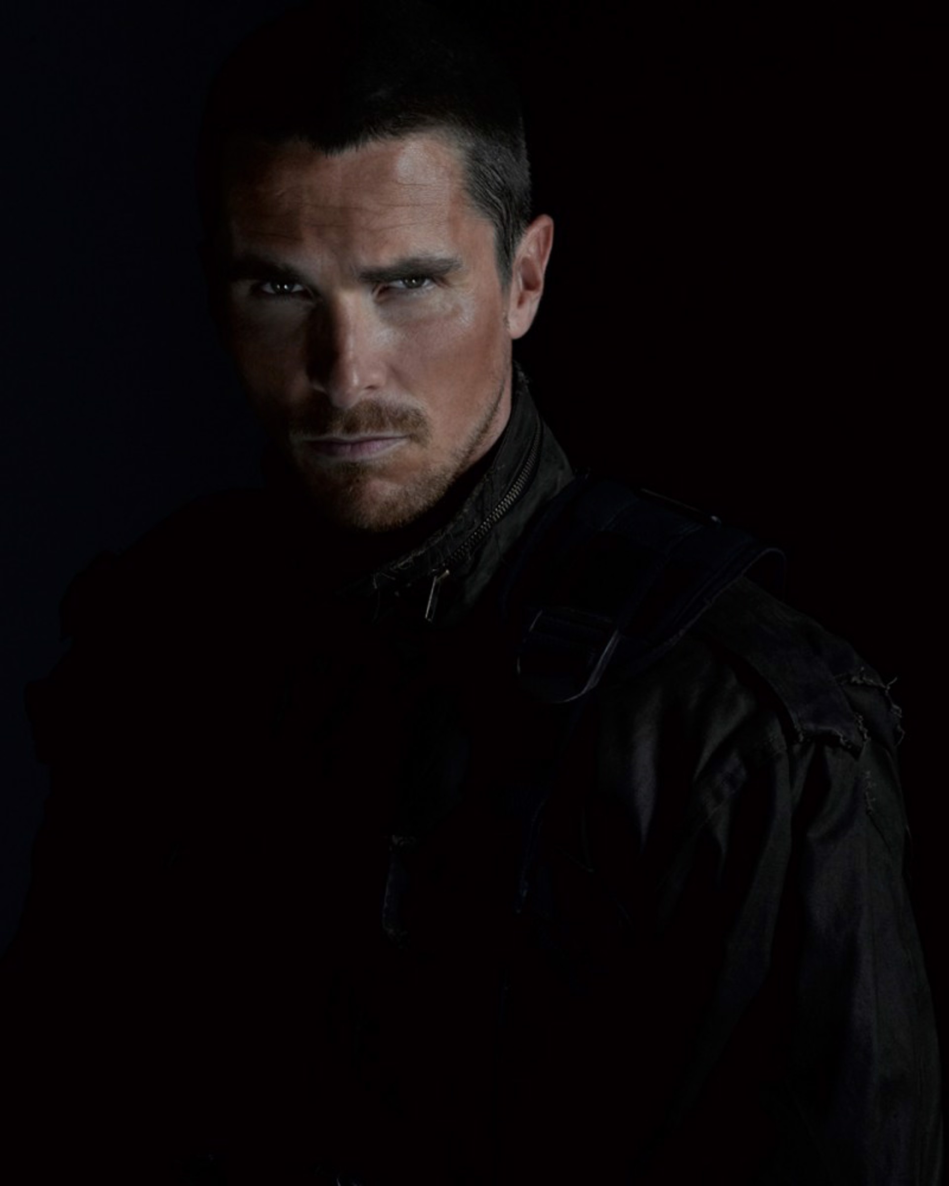 08035 Christian Bale Portrait Color by Timothy White