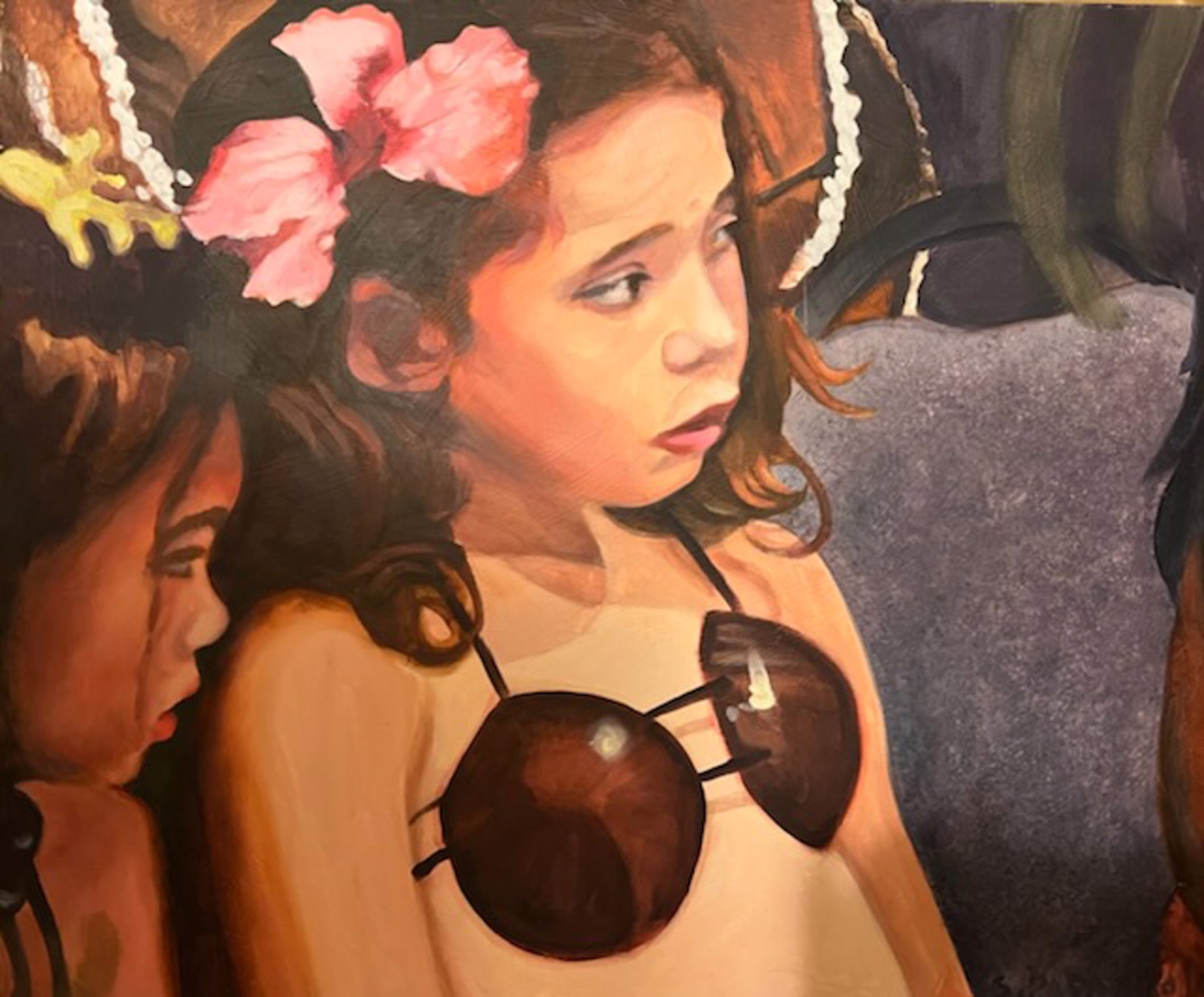 Keiki with Coconut Bra by Suzy Papanikolas