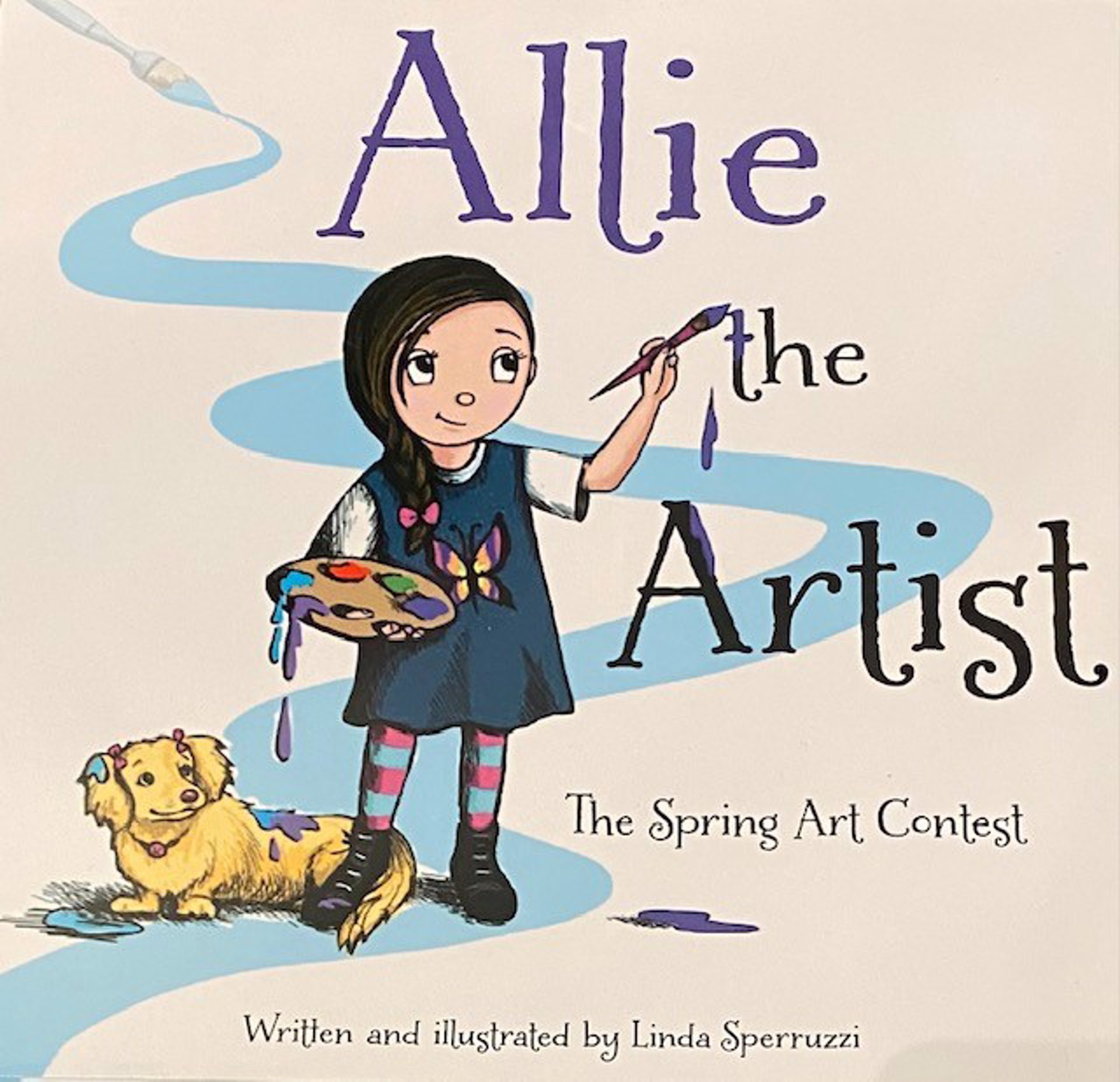 Allie The Artist Book by Linda Sperruzzi