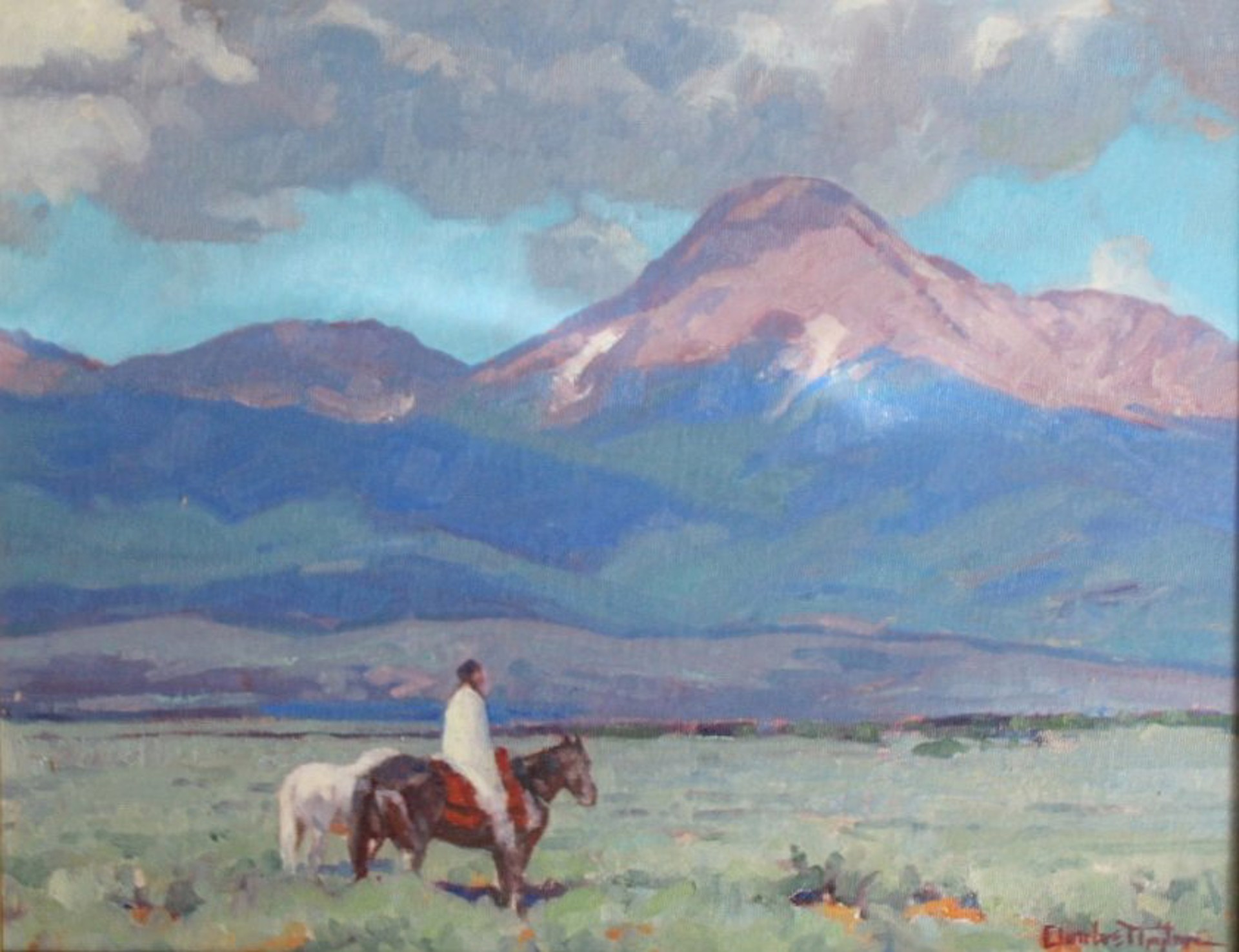 Under The Taos Mountains by Charles Dayton