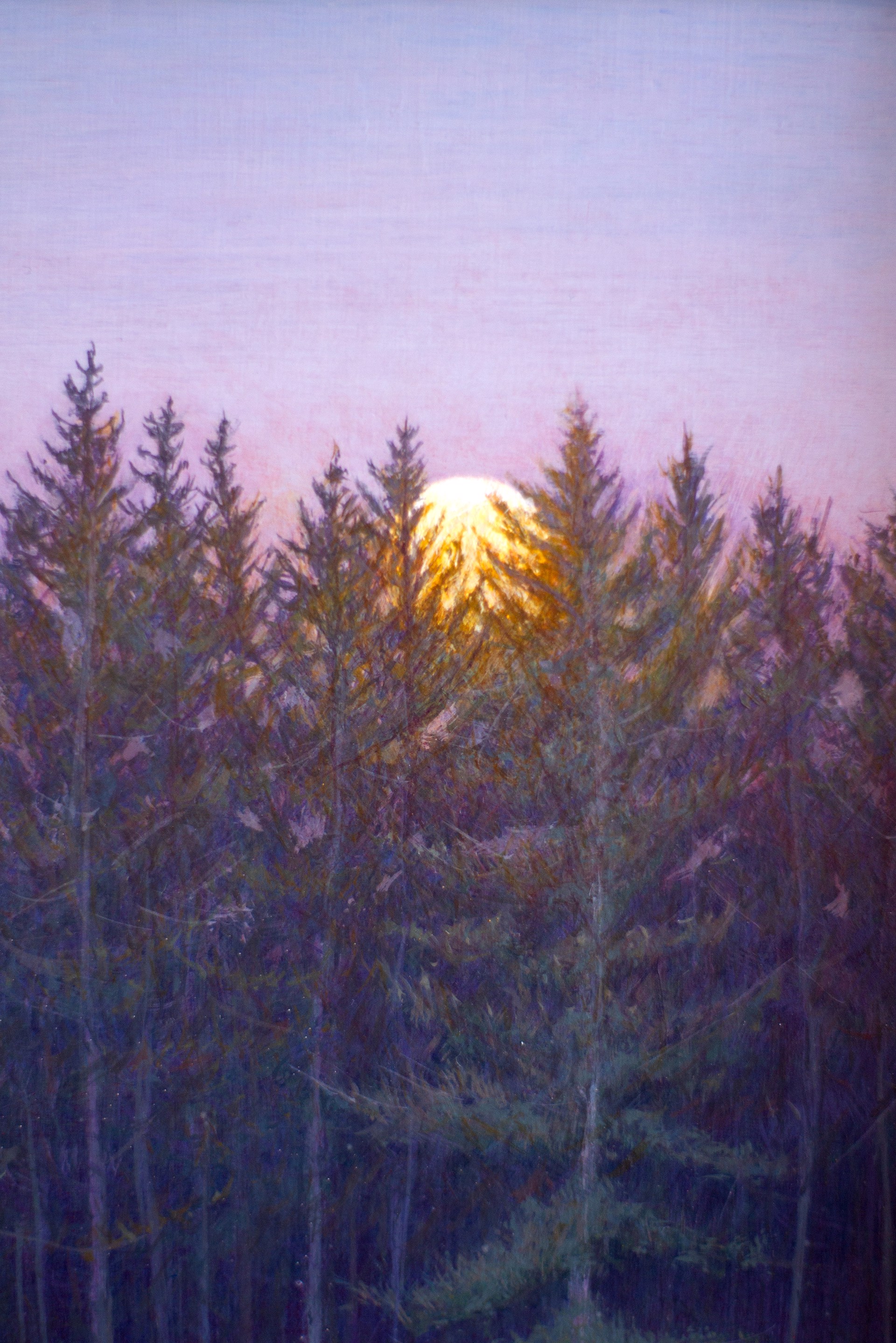 Maine Moonrise by Daniel Ambrose