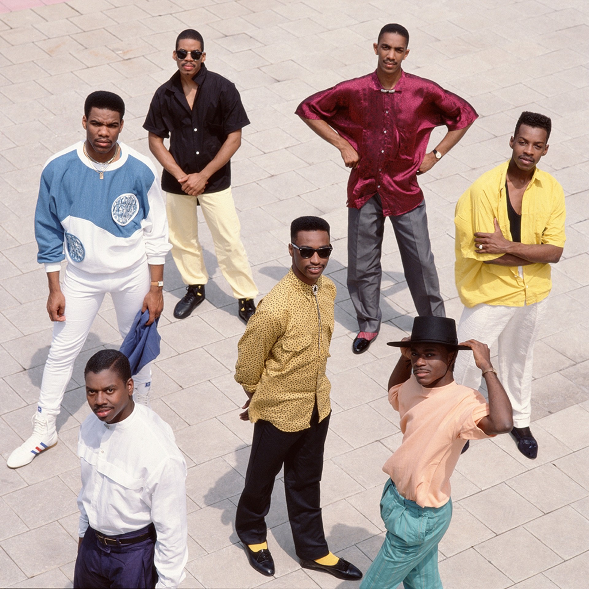 88081 Kool and the Gang Group Standing Color by Timothy White
