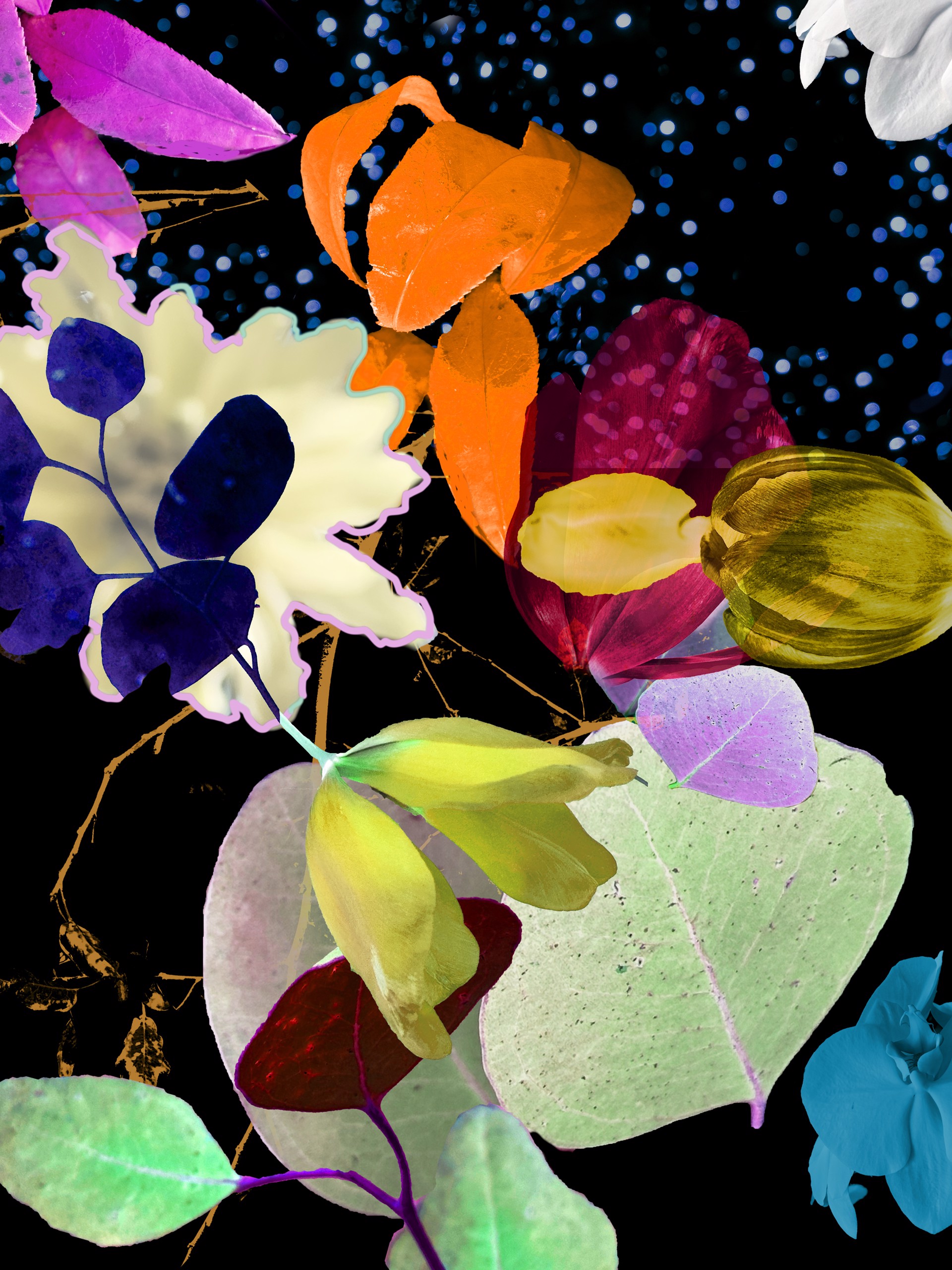 FLOWERS III 04 by CAROL EISENBERG