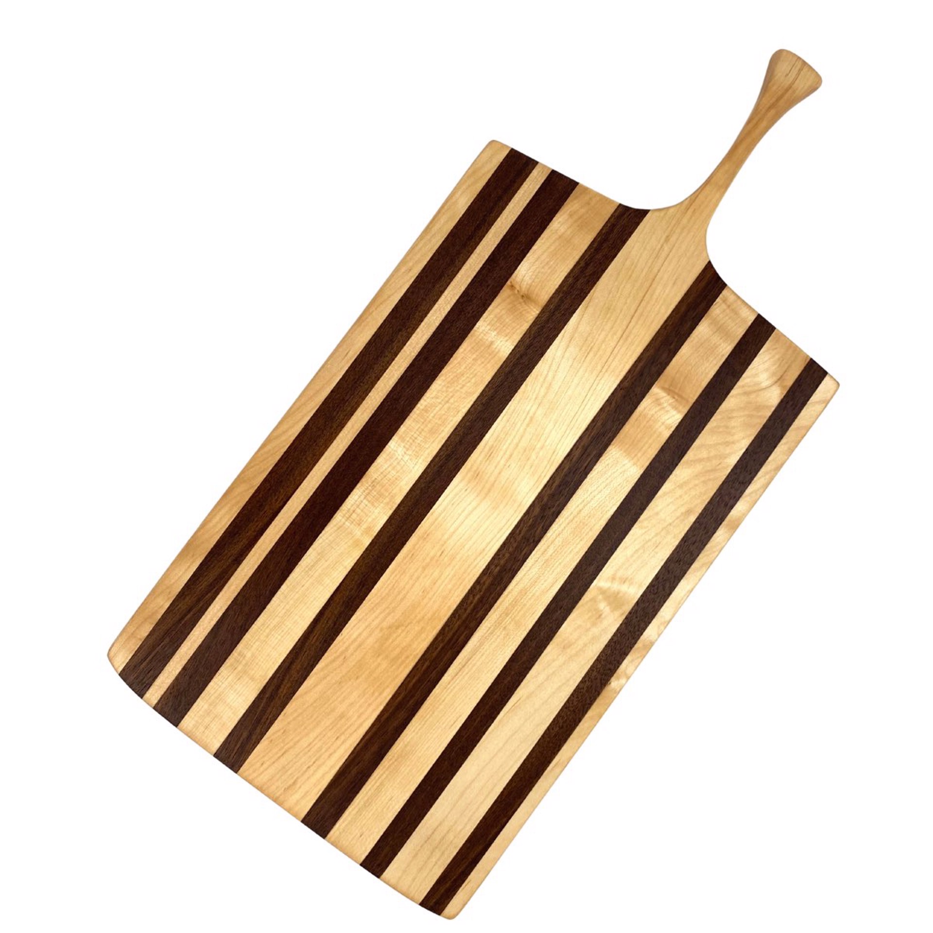 Maple and Walnut Board with Handle by Jon Cordes