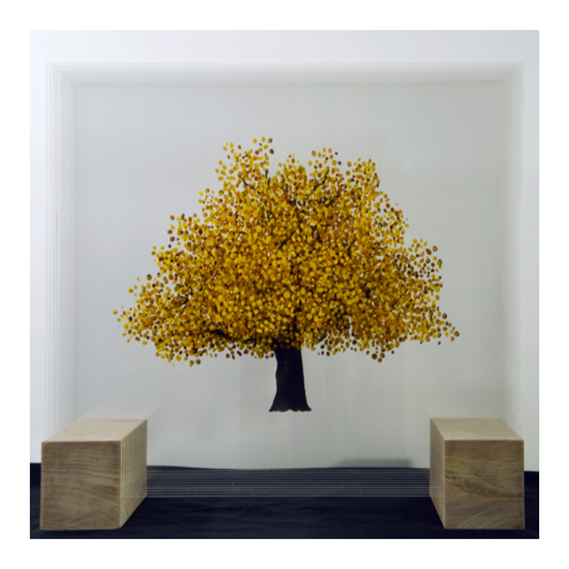 Yellow Tree (Fall) by Rémy de Haenen