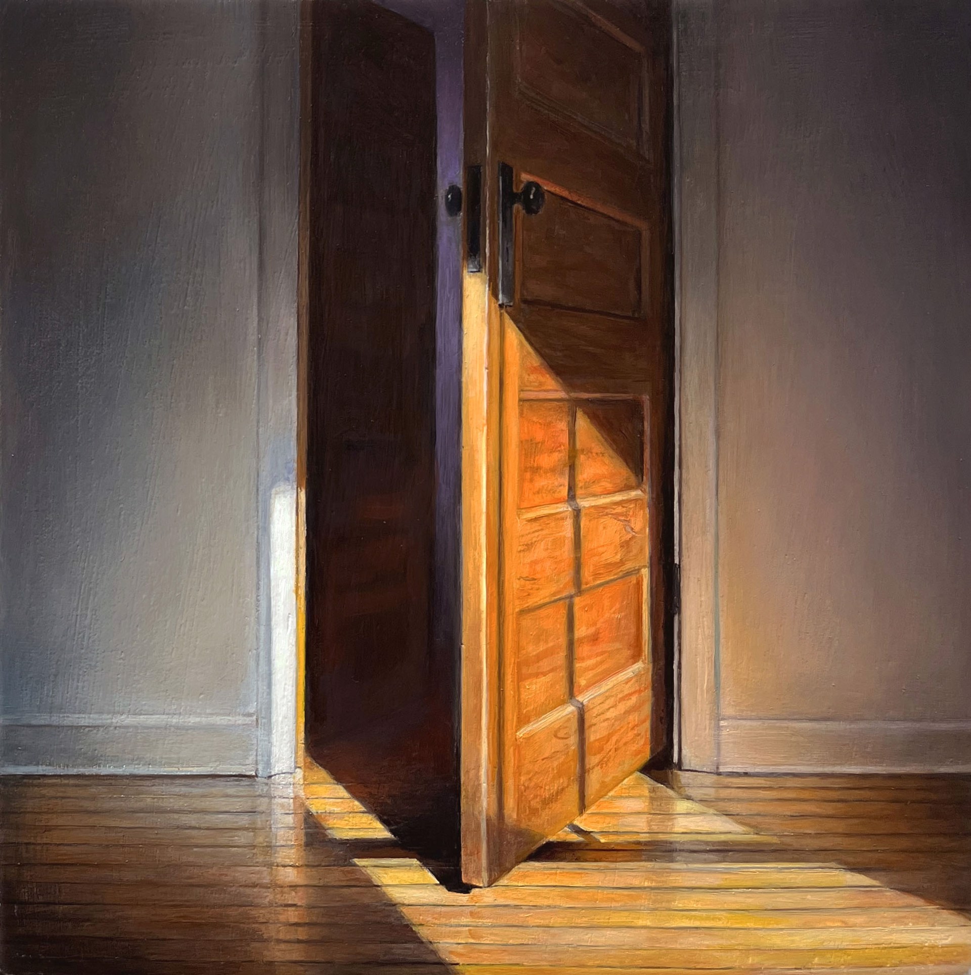Open Door in Sunlight by Michael Banning