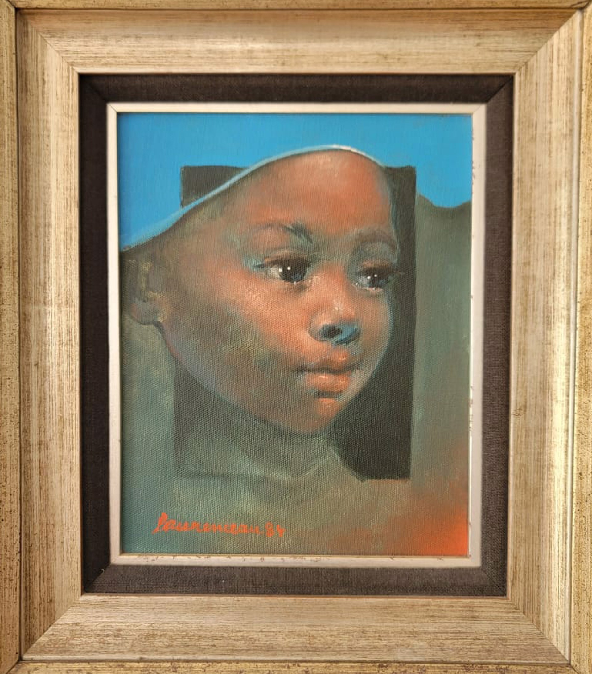 Little Girl #2MA by Lyonel Laurenceau (Haitian, b. 1942)