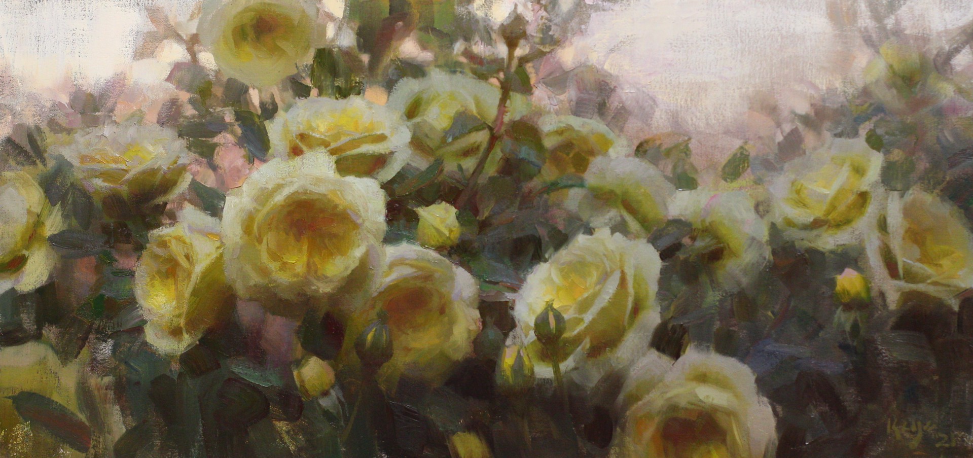 Golden Roses by Daniel Keys