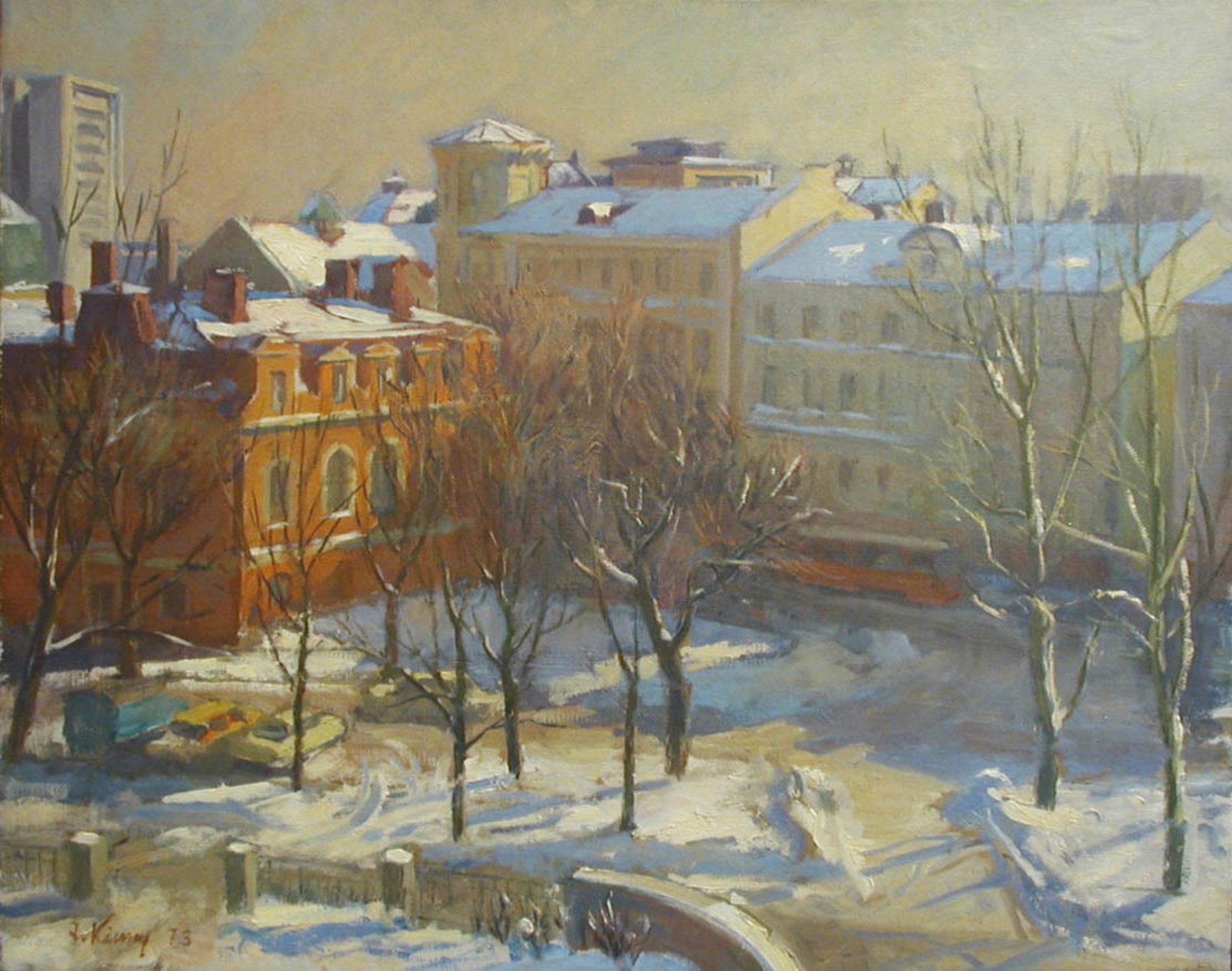 Winter in Tallinn by Ilmar Kimm