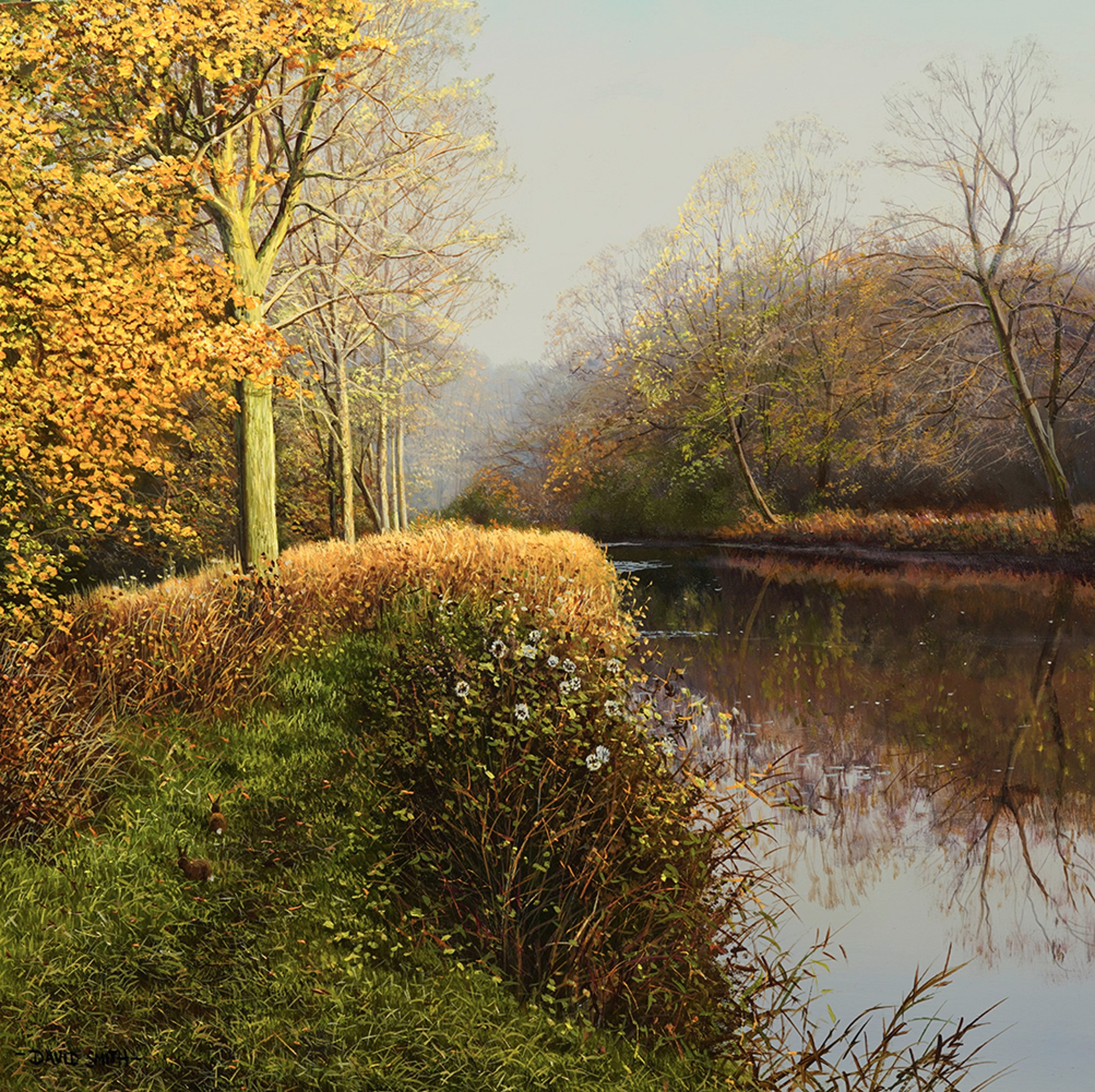 Autumn River by David Smith