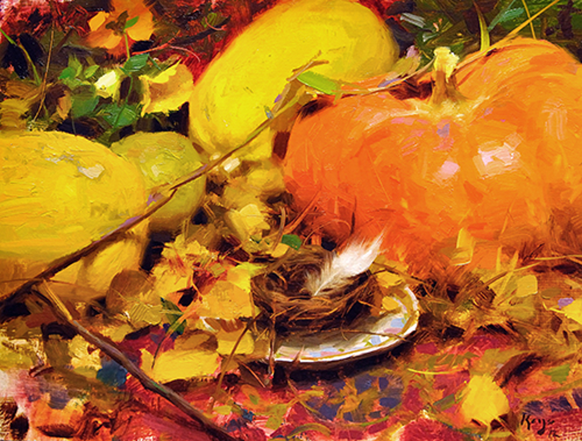 Autumn Nest by Daniel Keys