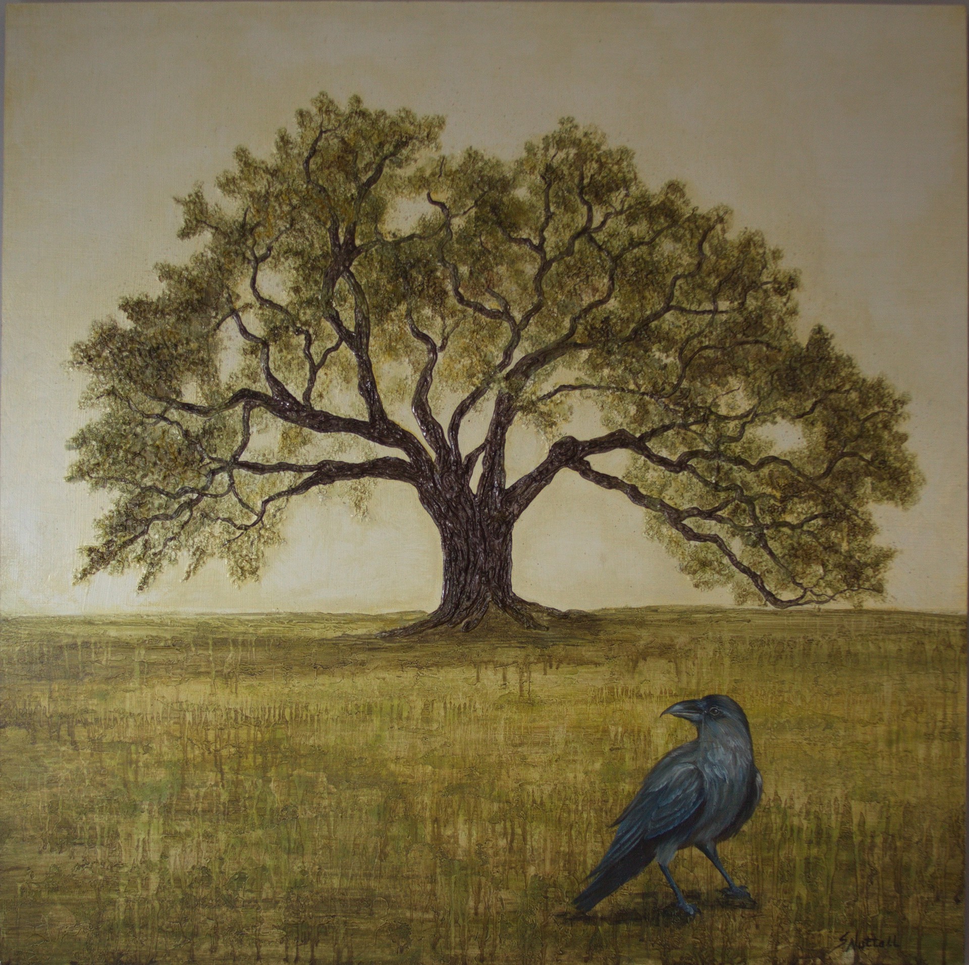 Waiting by the Oak Tree by Susan Nuttall
