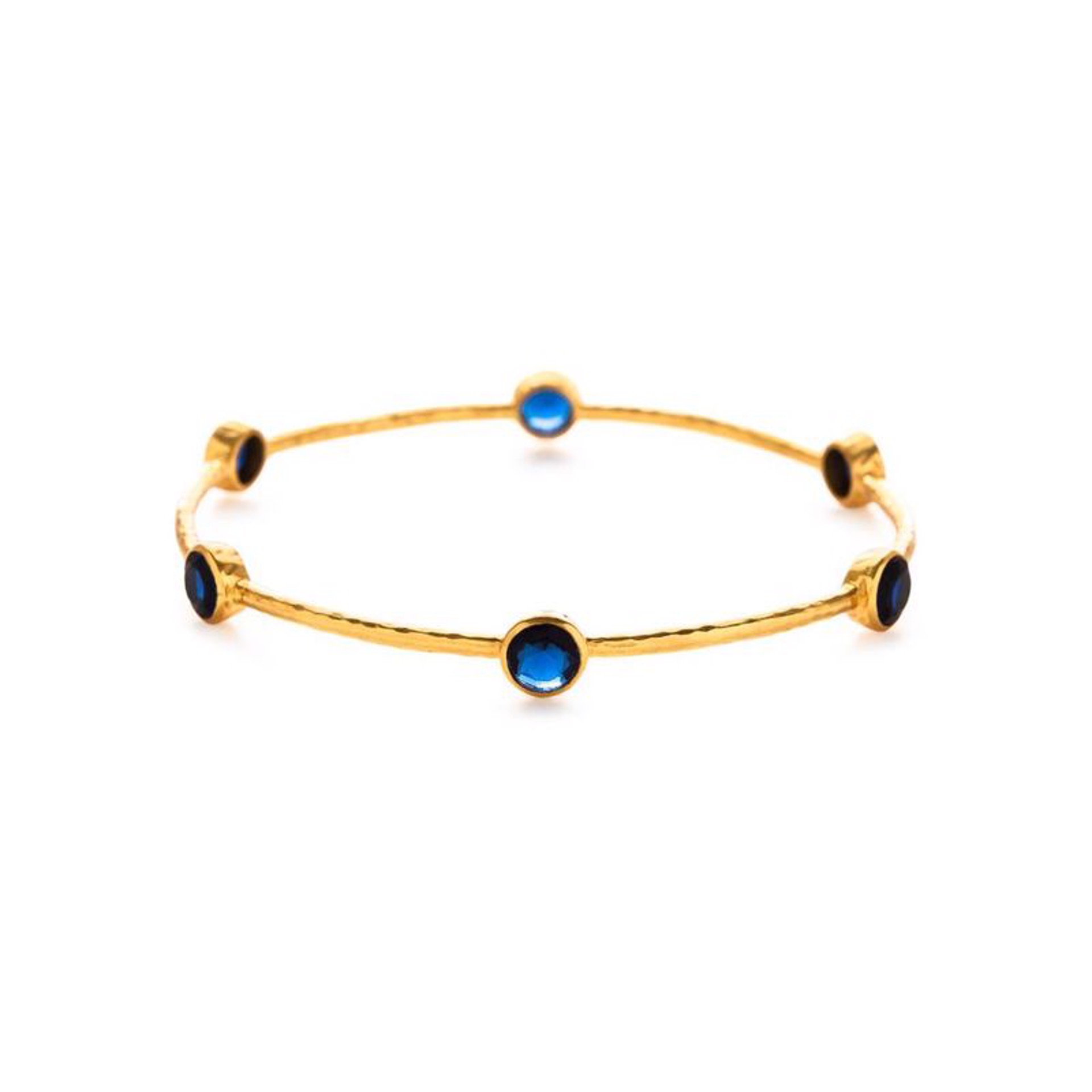 Milano Bangle - Sapphire  by Julie Vos