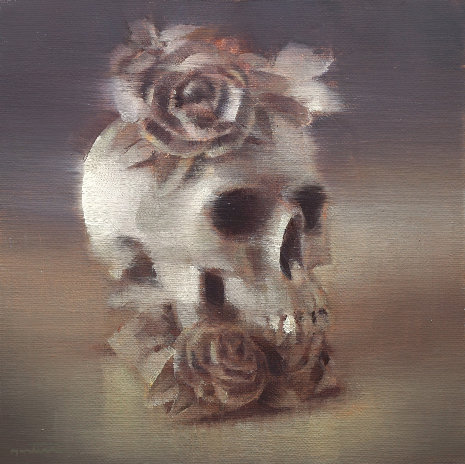 Skull and Flowers part 1 by Nicolas Martin