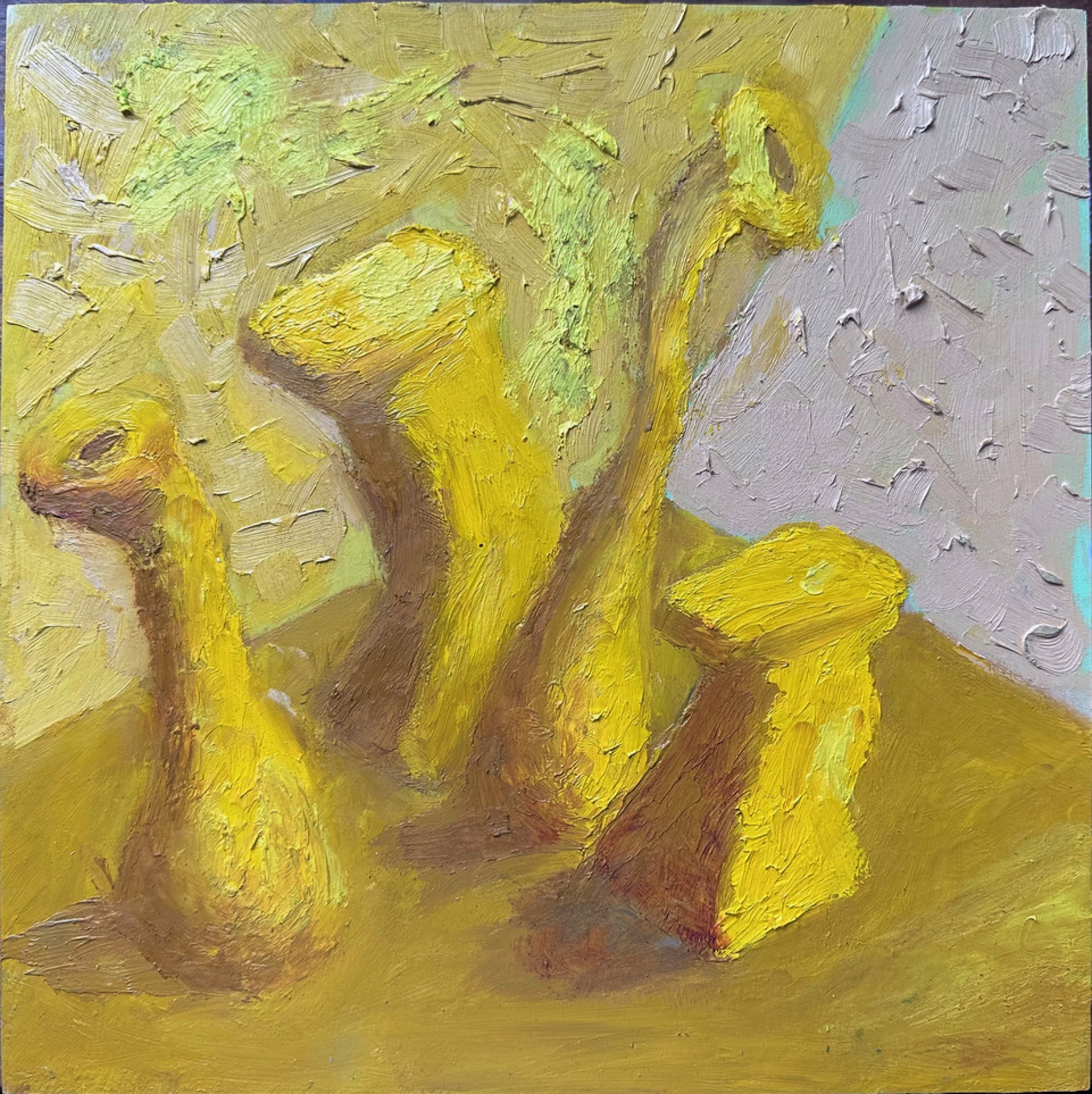 Still Life in Yellow Mono by Mike Goldberg