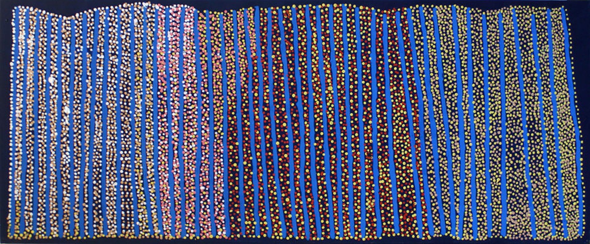 Ngapa Jukurrpa (Water Dreaming) Puyurru by Australian Aboriginal Artists