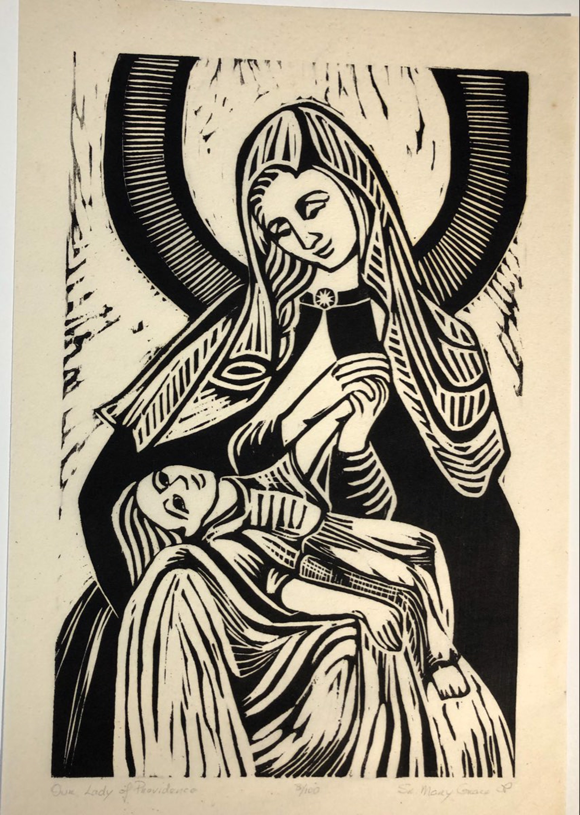 Our Lady of Providence (Patroness of Puerto Rico) by Sister Mary Grace Thul