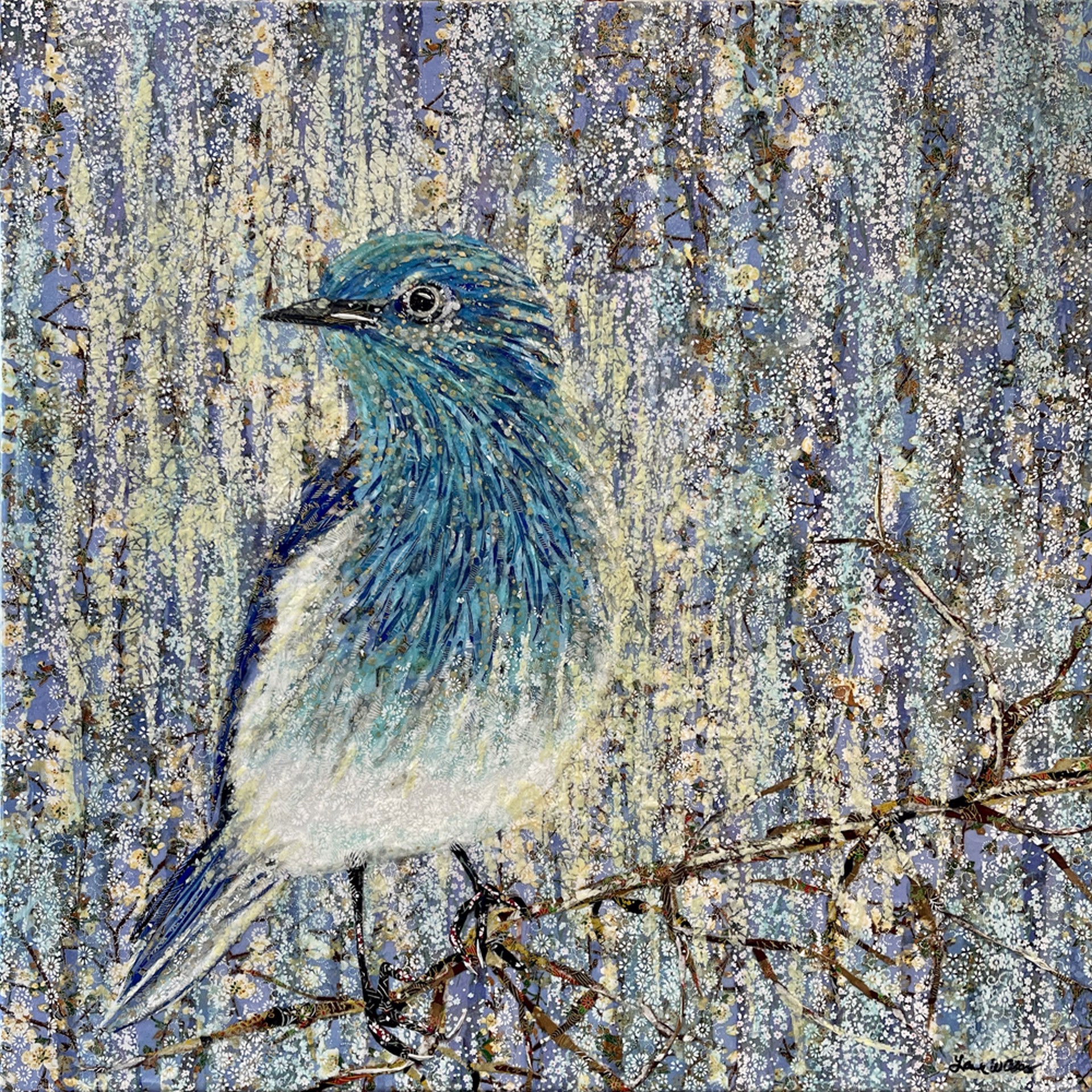 Mountain Bluebird- sold! by Laura Adams