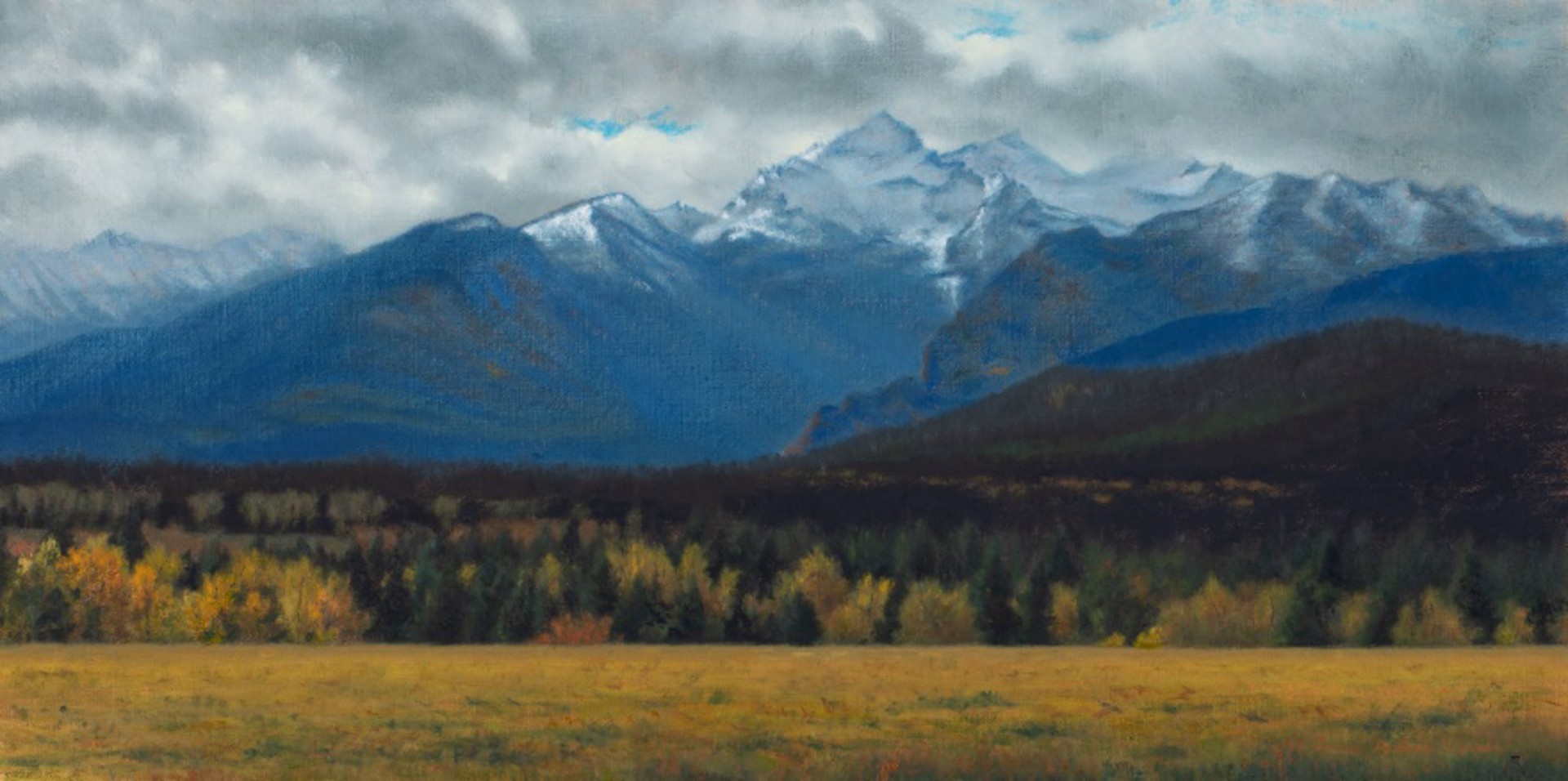 Como Peaks from Lost Horse Road in Autumn by Teresa Garland Warner