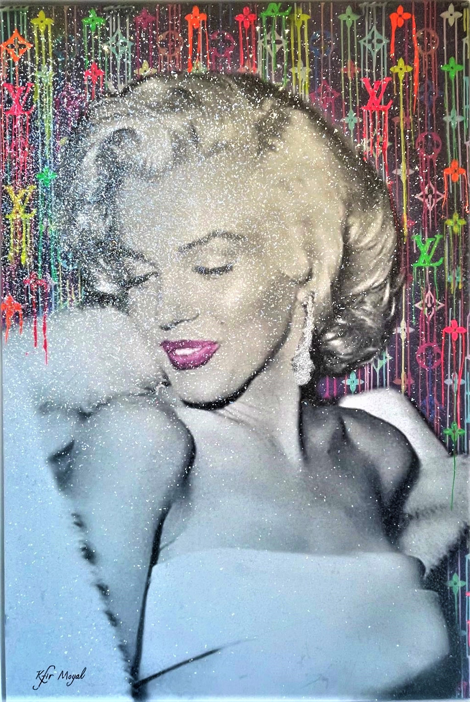Large Marilyn with Louis Vuitton by Kfir Moyal