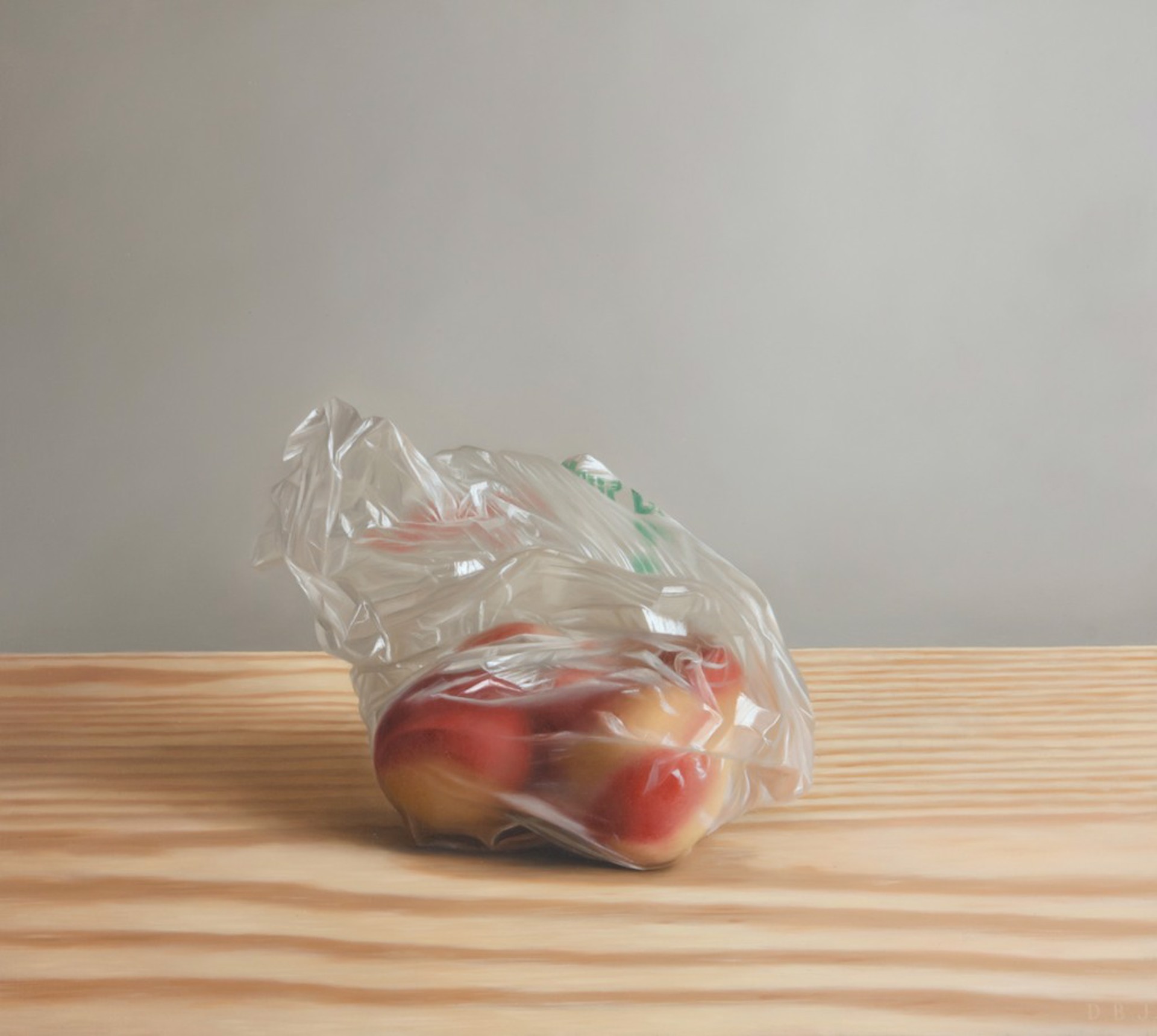 Peach Bag by Dan Jackson