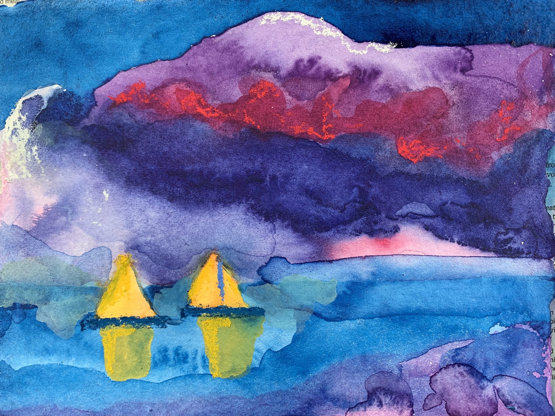 Twilight Sail 1 by Jennifer Clifford Danner