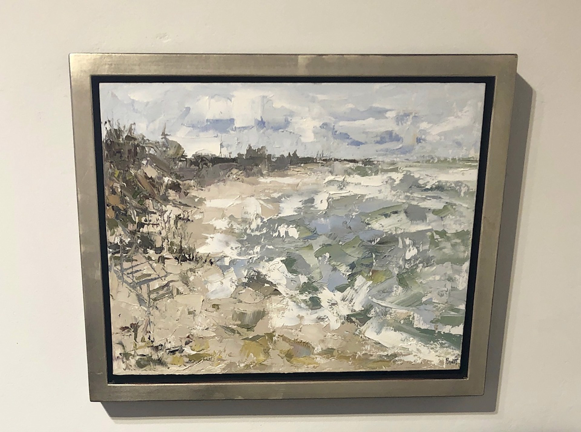 Gray Shoreline by Sandra Pratt