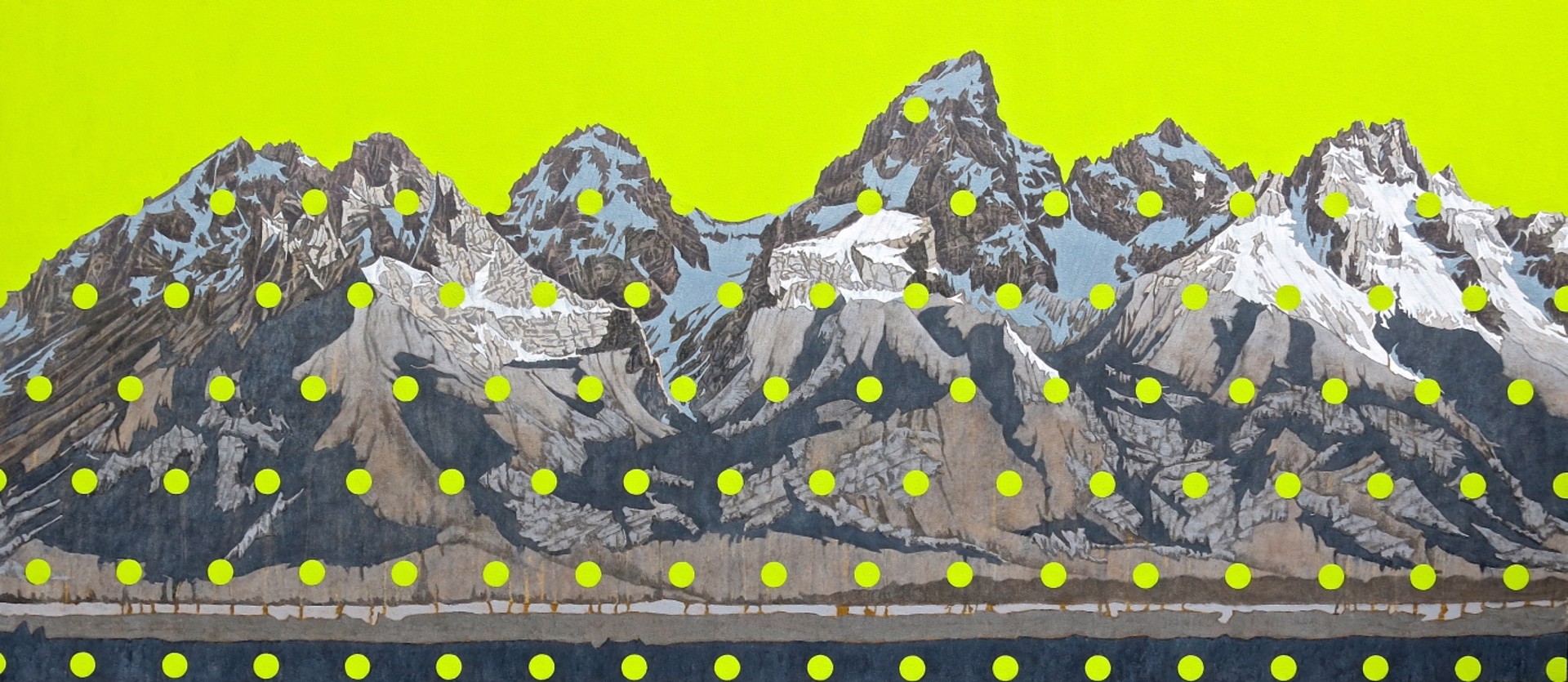 The Tetons - Fritz Commission by David Pirrie