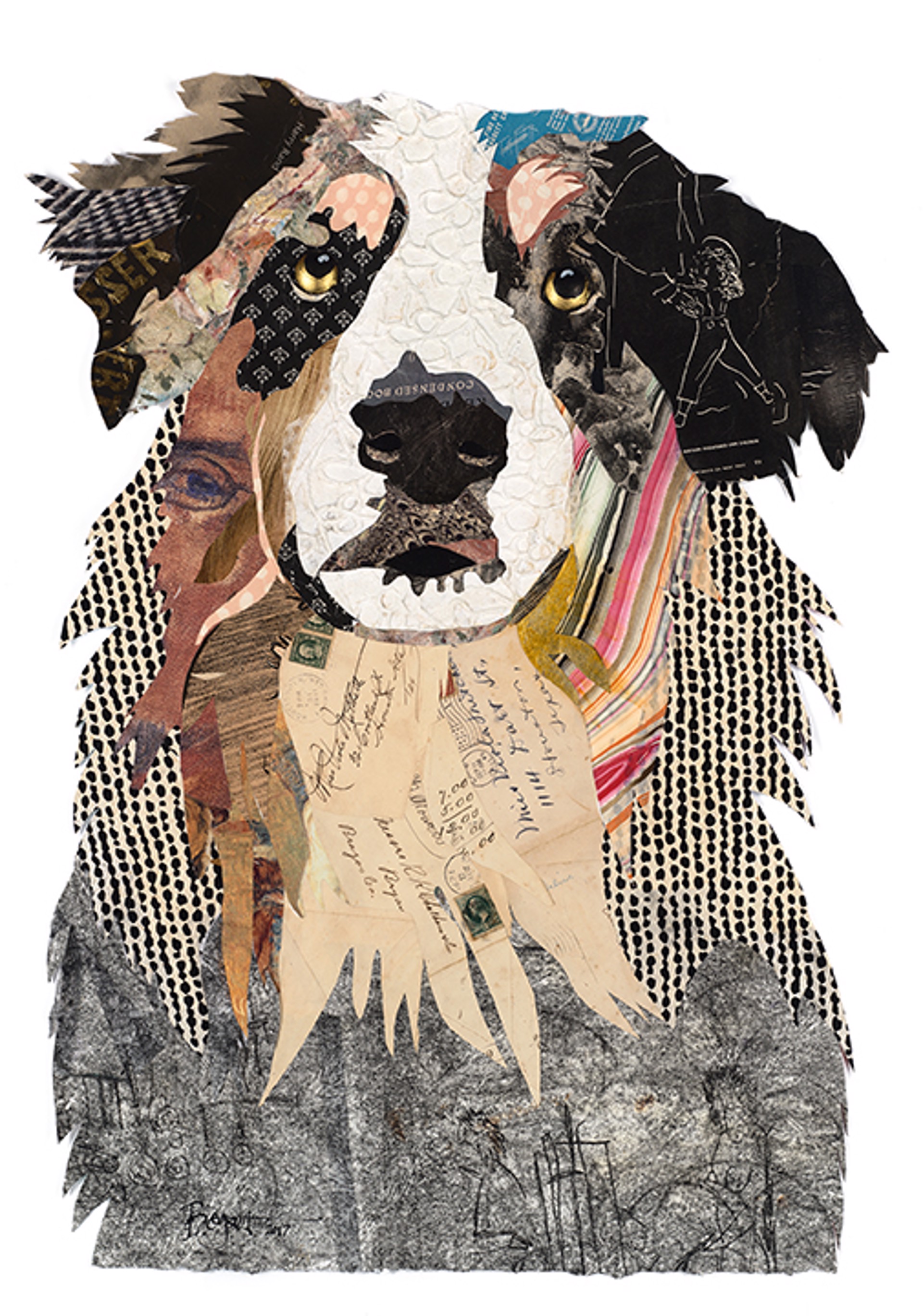 Australian Shepherd by Brenda Bogart - Prints