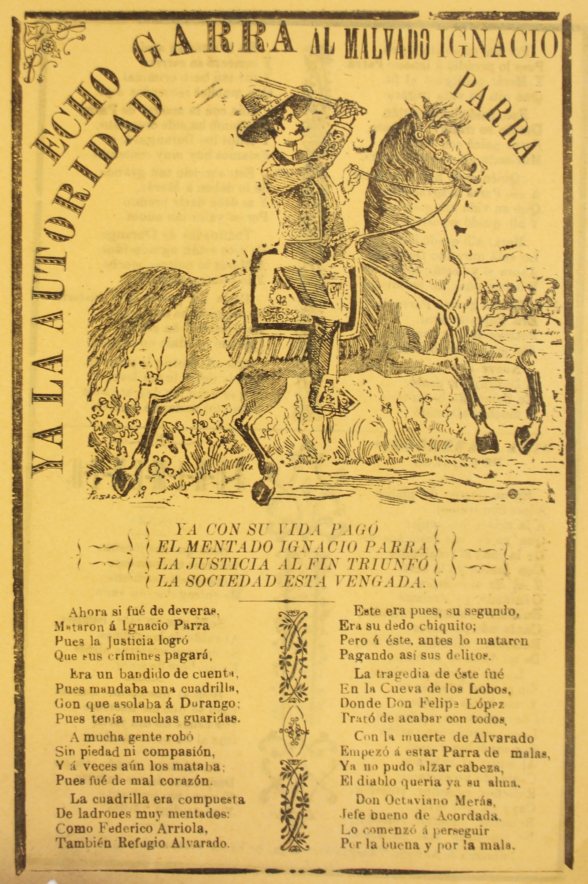 Ya La Autoridad by José Guadalupe Posada (1852 - 1913)