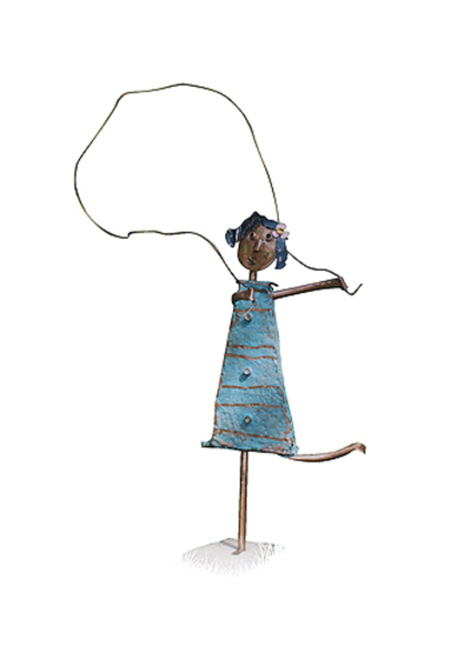 Girl Jumping Rope by Peter Otfinoski