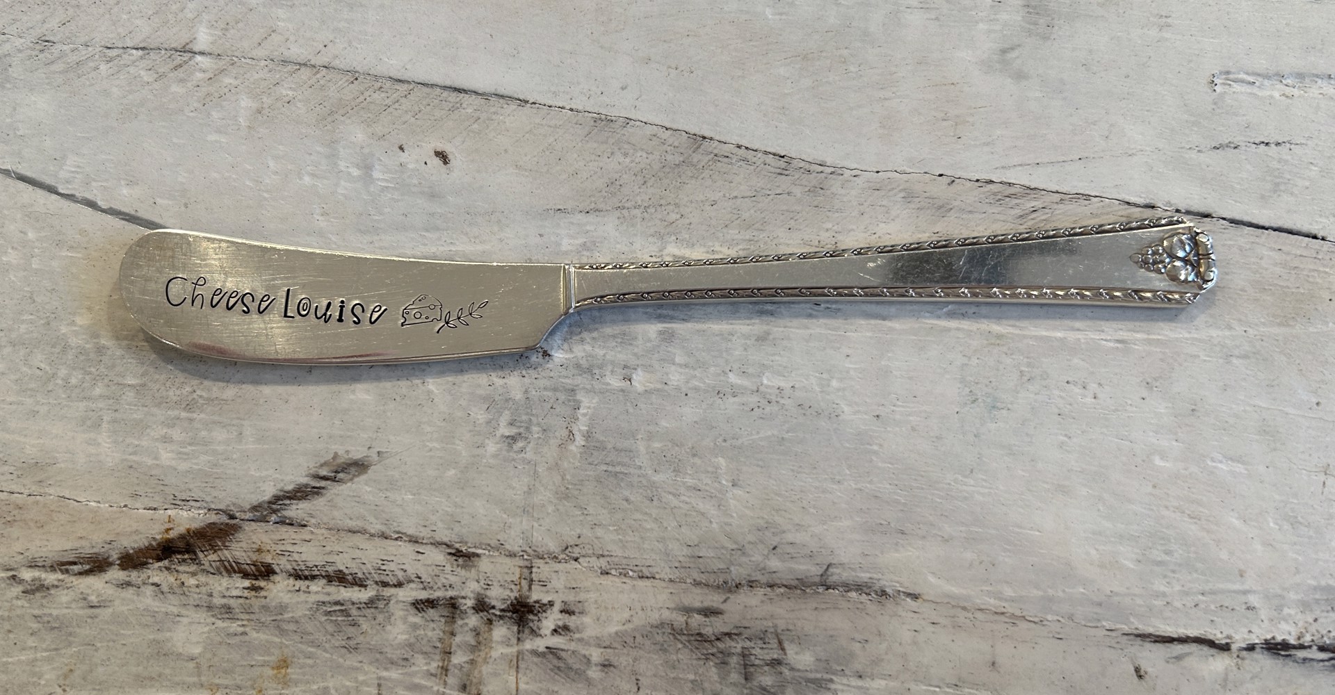 Holiday Vintage Cheese Knife | Cheese Louise by Sassy Barn