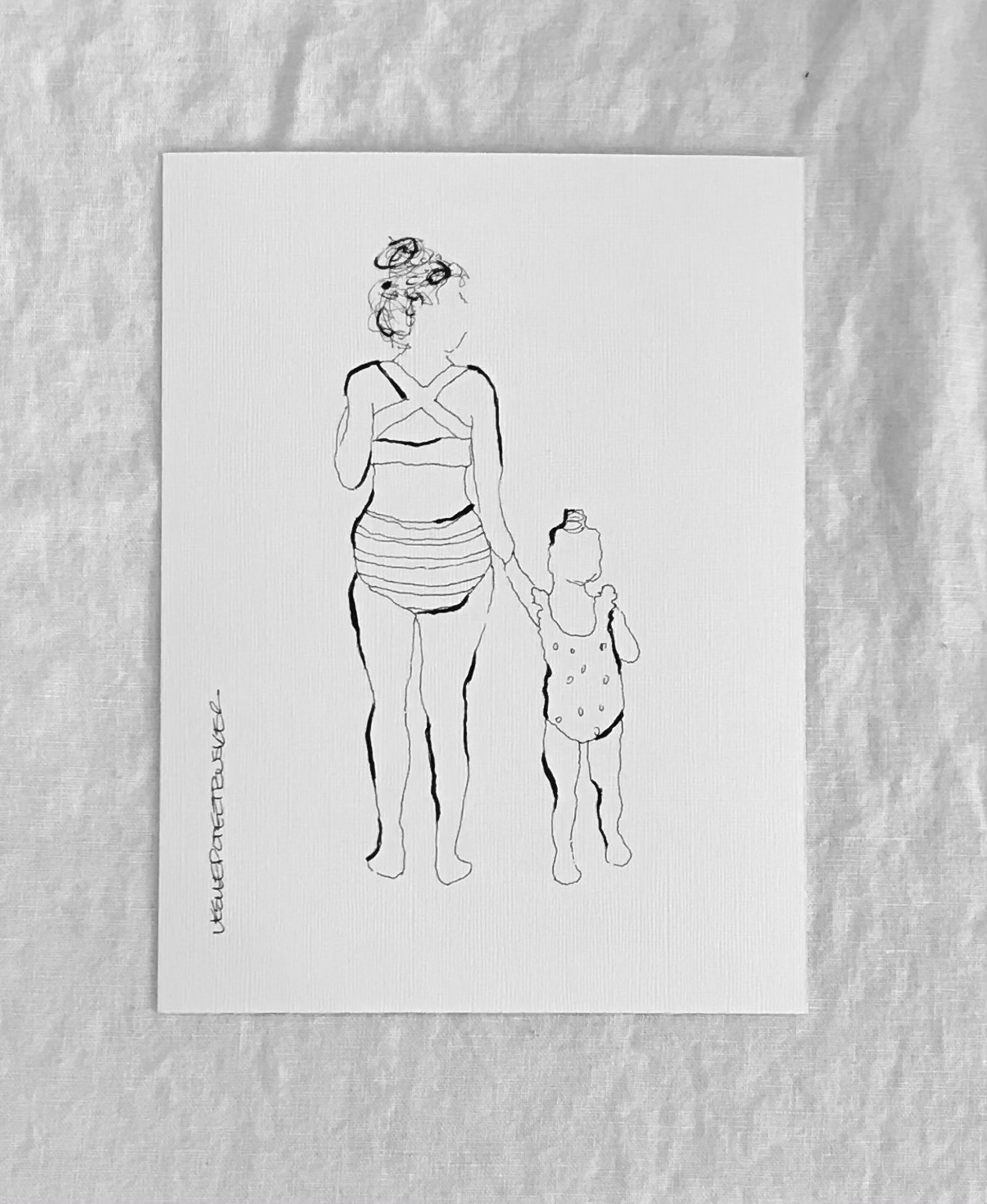 Mother & Child No. 6 by Leslie Busker