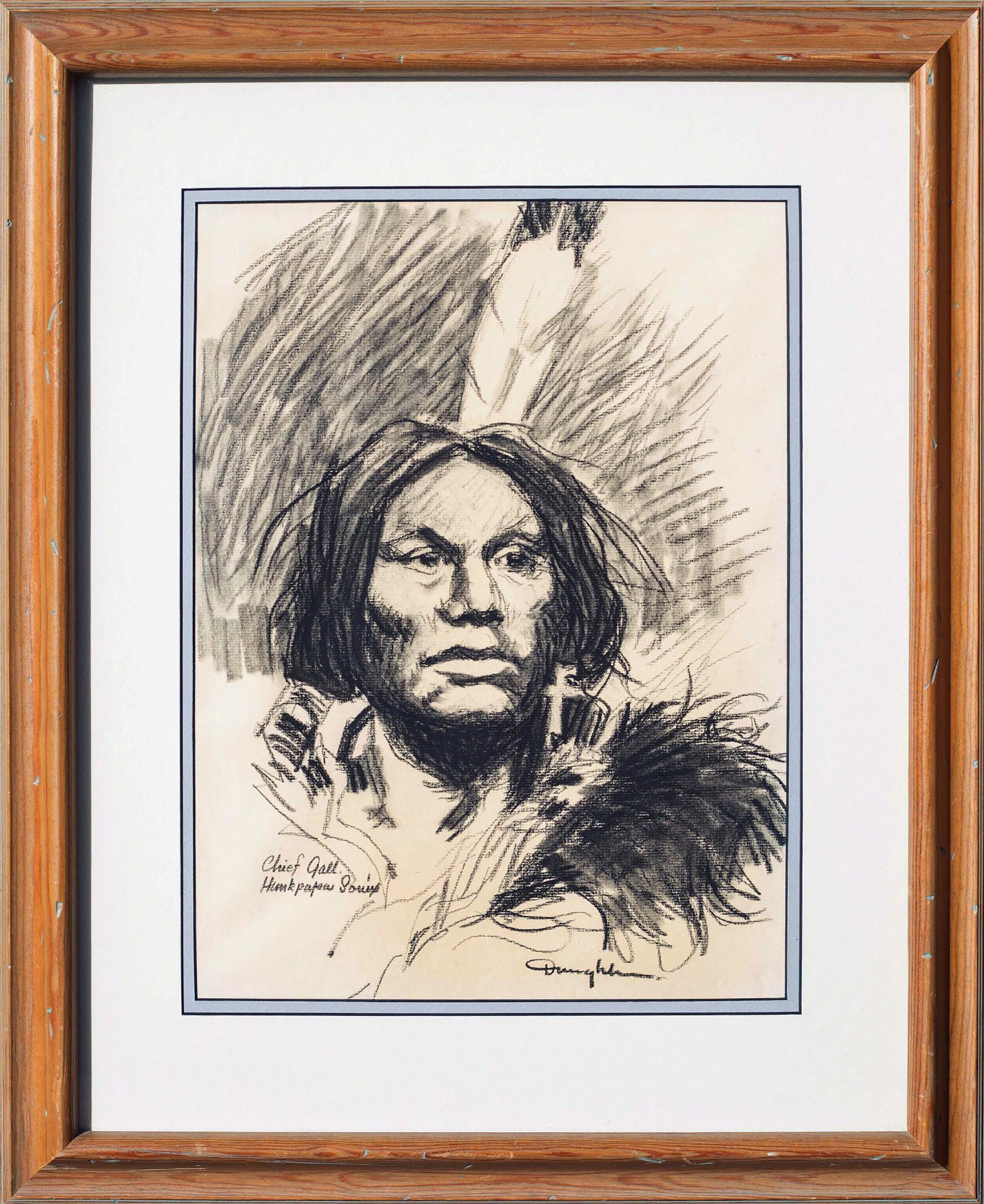 Chief Gall by Robert Daughters (1929-2013)