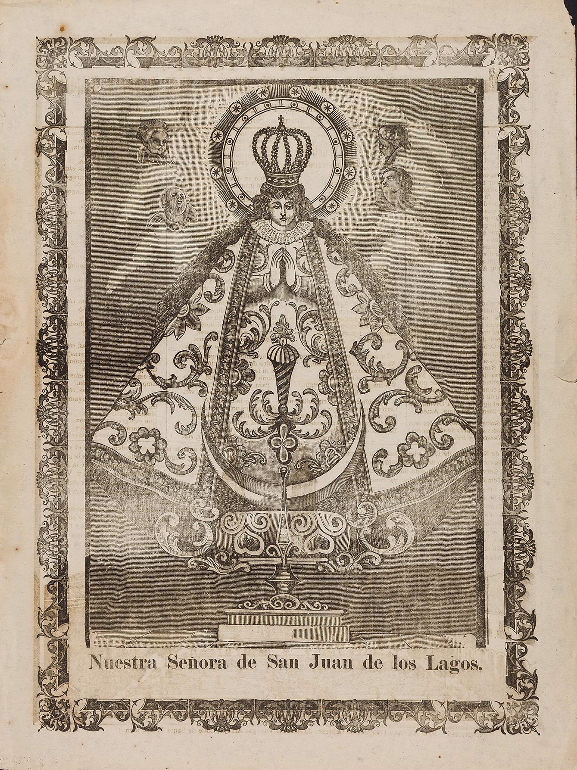 Nuestra Señora De San Juan De Los Lagos by José Guadalupe Posada