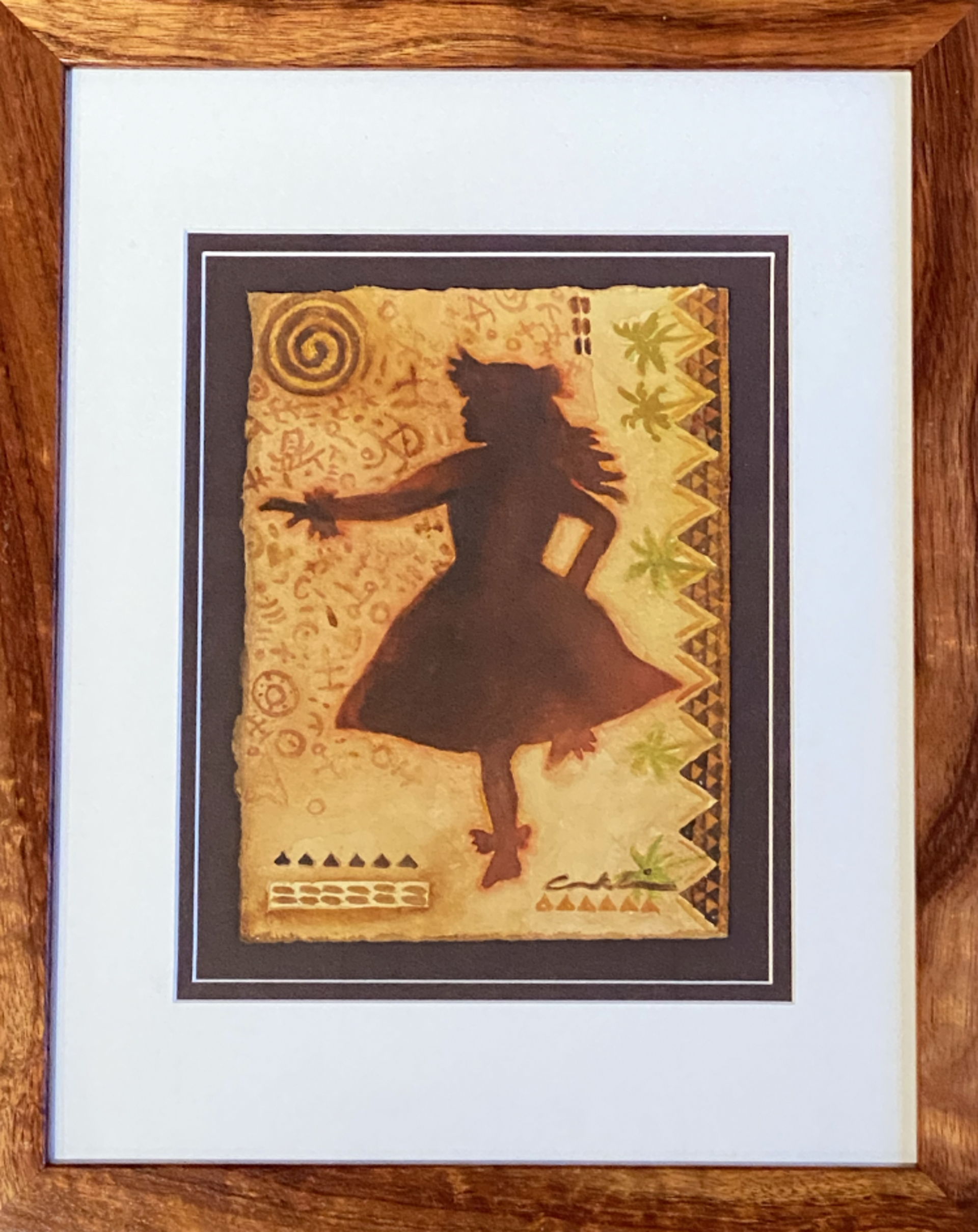 Hula Kahiko Wahine #36 by Cindy Conklin