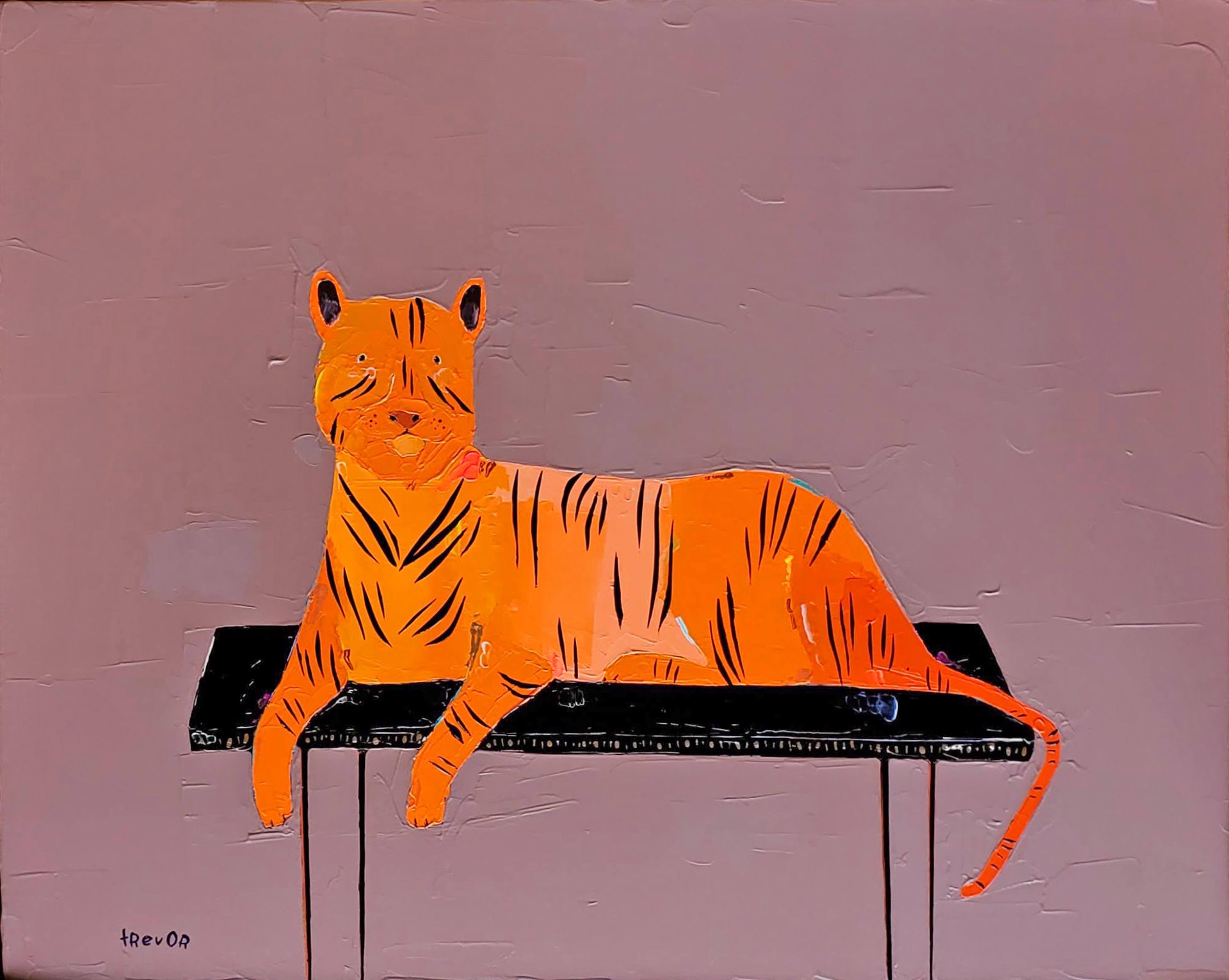 Tiger Table by Trevor Mikula