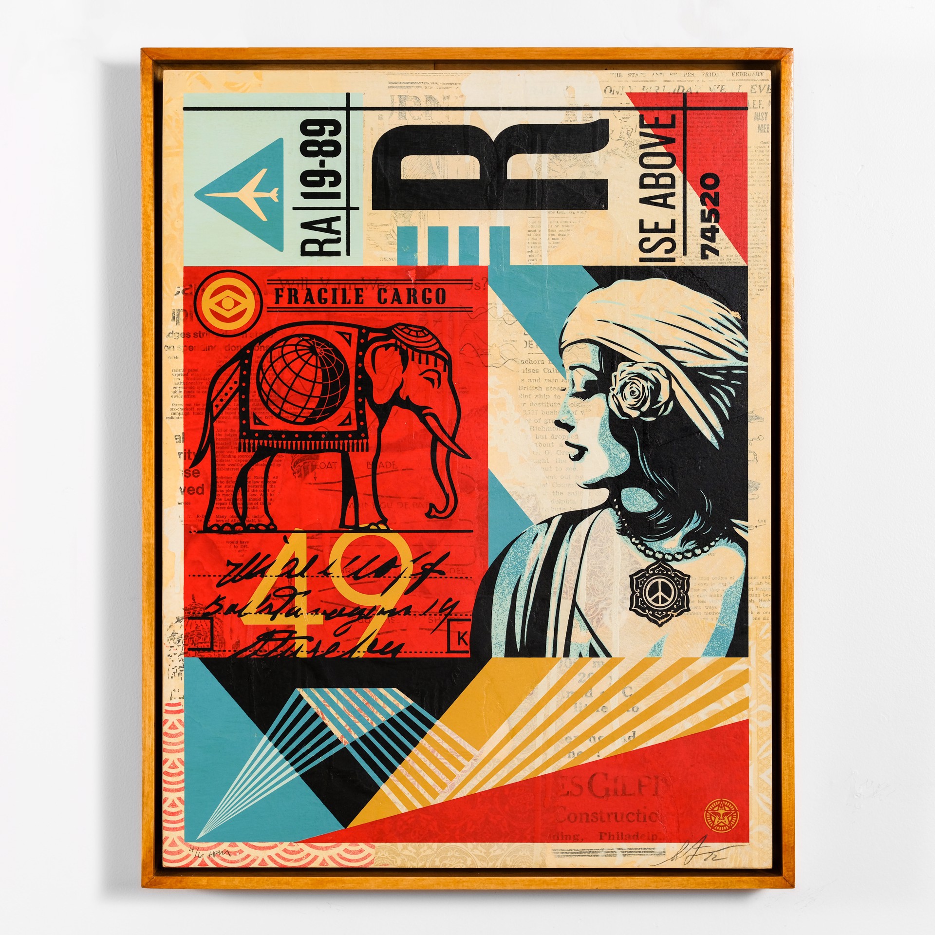OBEY Fragile Cargo by Shepard Fairey / Limited editions