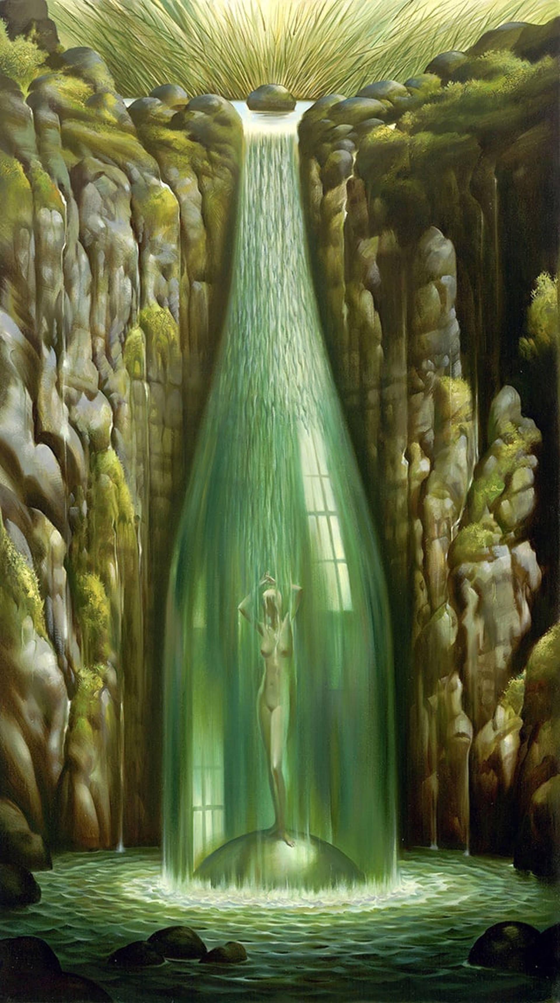 MYSTERY OF THE CONCEALED LETTER By Vladimir Kush Anticus Fine Art 