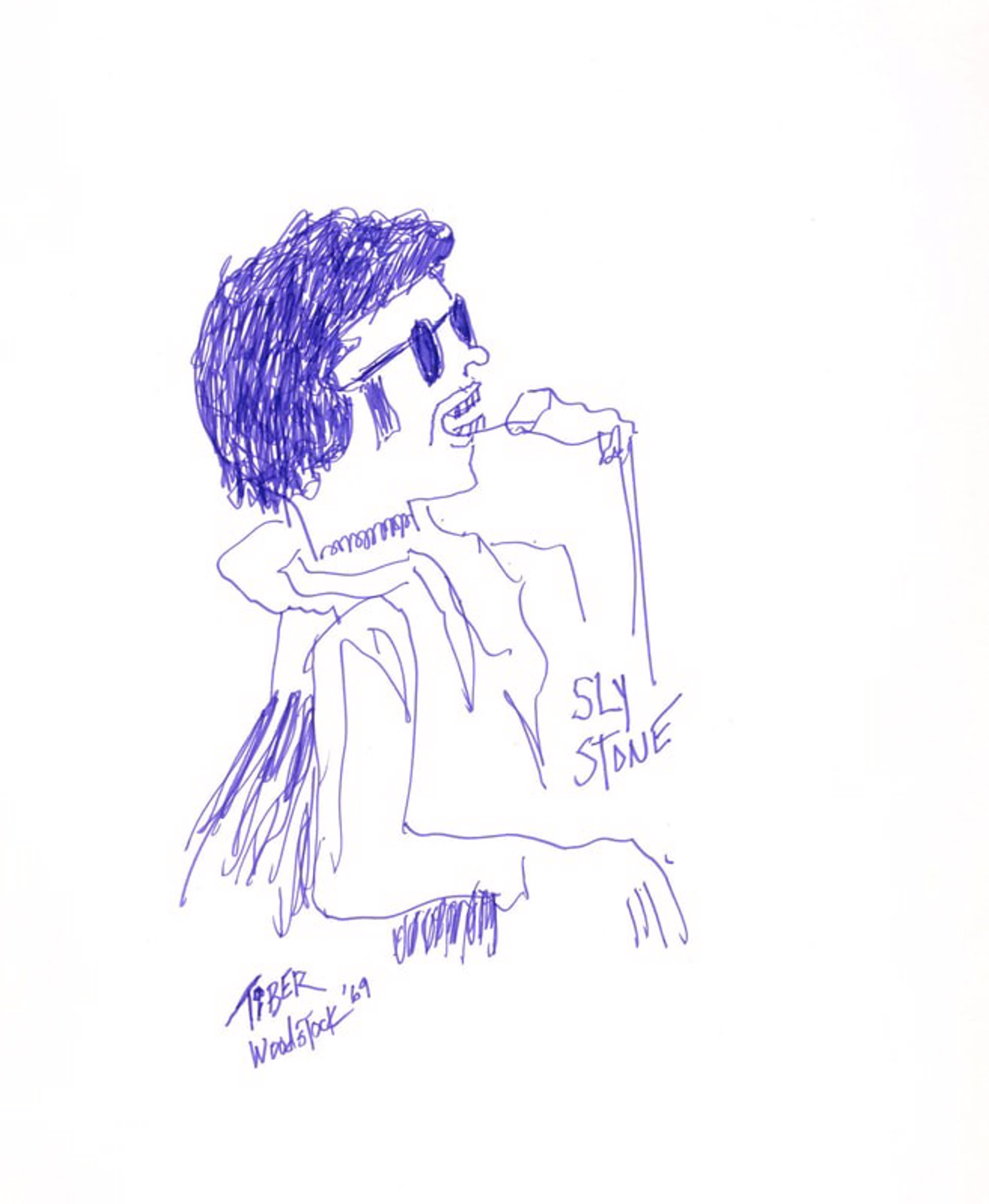 Sly Stone by Elliot Tiber