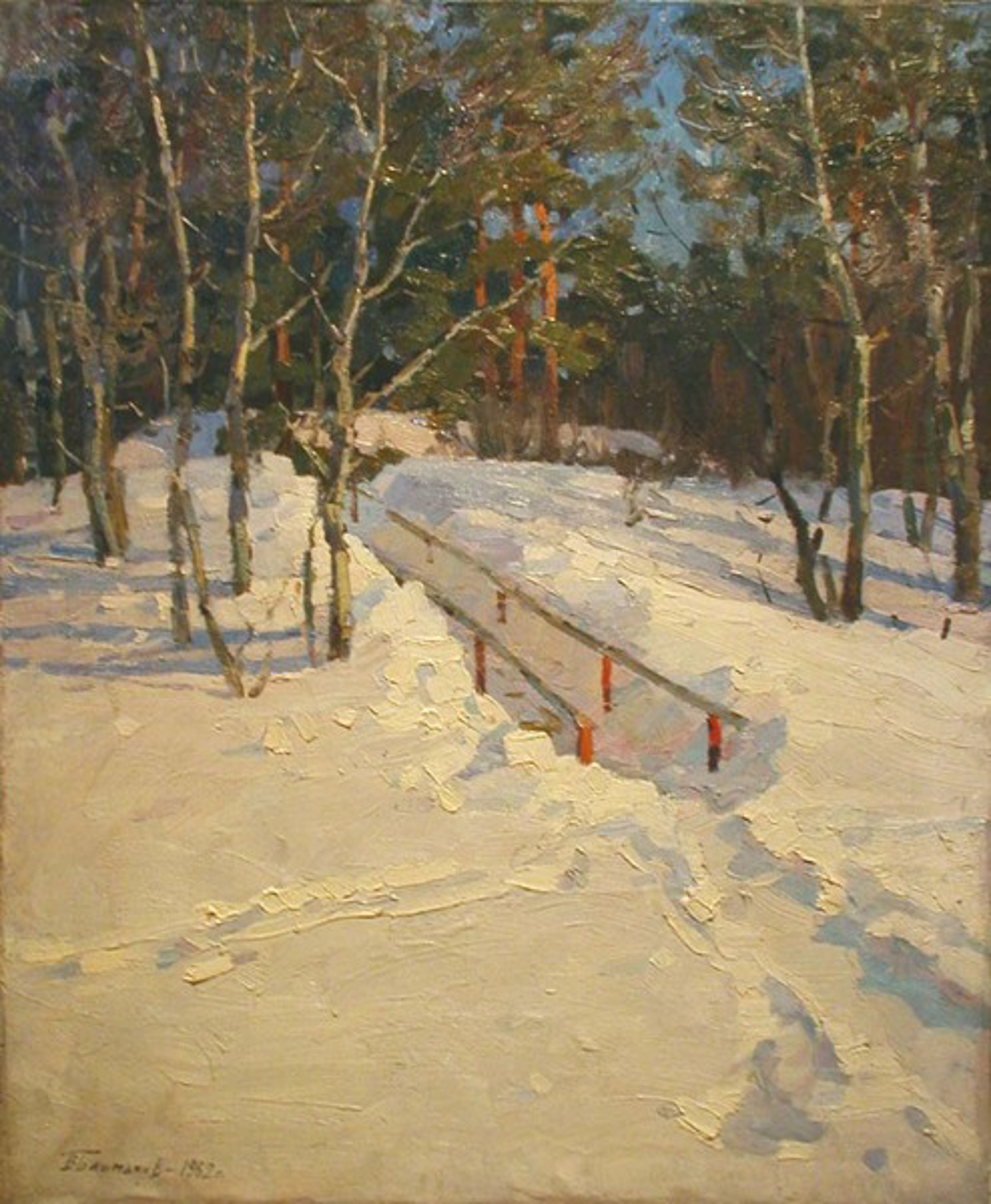 Sunny March by Vladimir Bashmakov