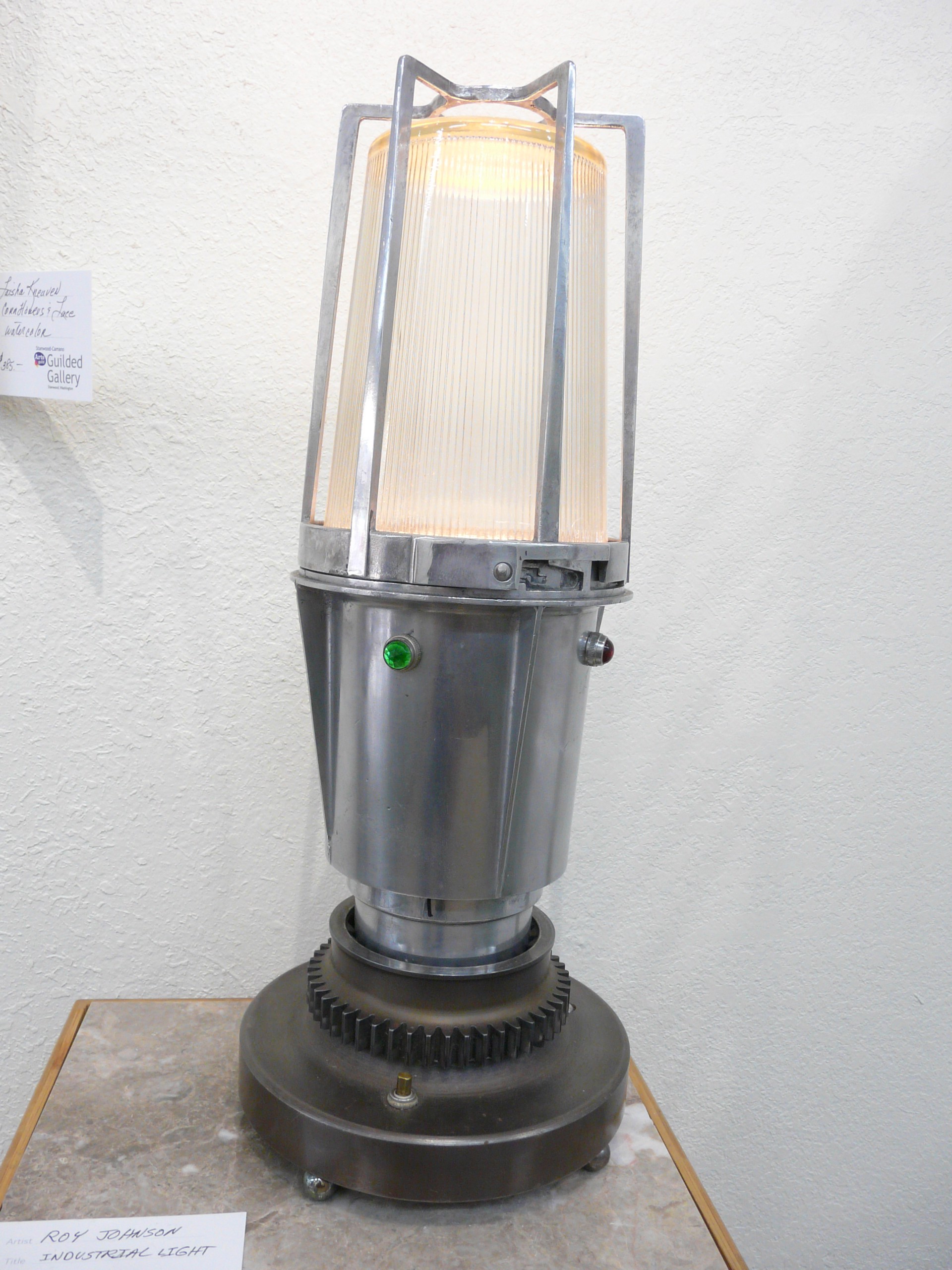 Rocket Lamp by Roy Johnson