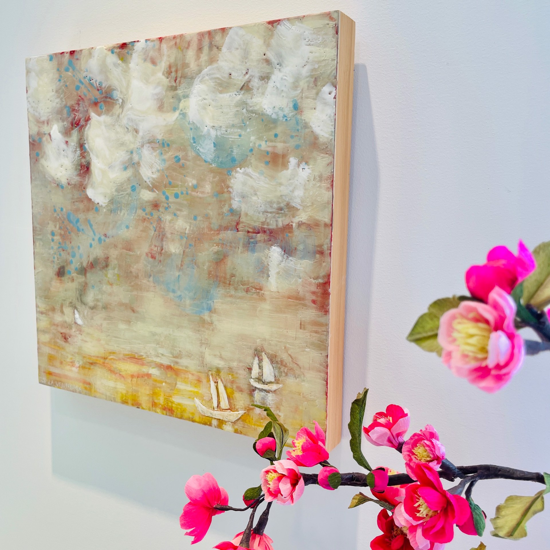 Boat Series A Sailing Day by Willa Vennema Portland Art Gallery