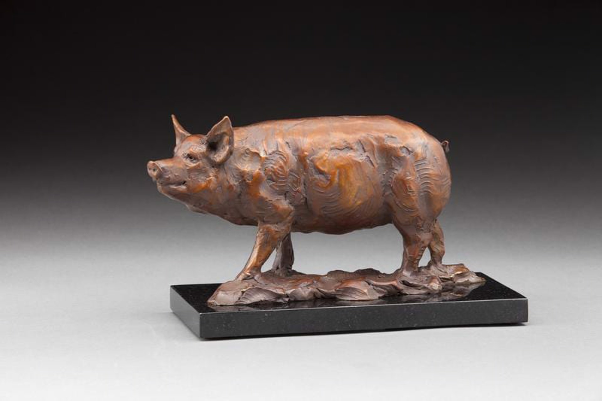 One Fine Pig (Ed. 30) by Daniel Glanz (sculptor)
