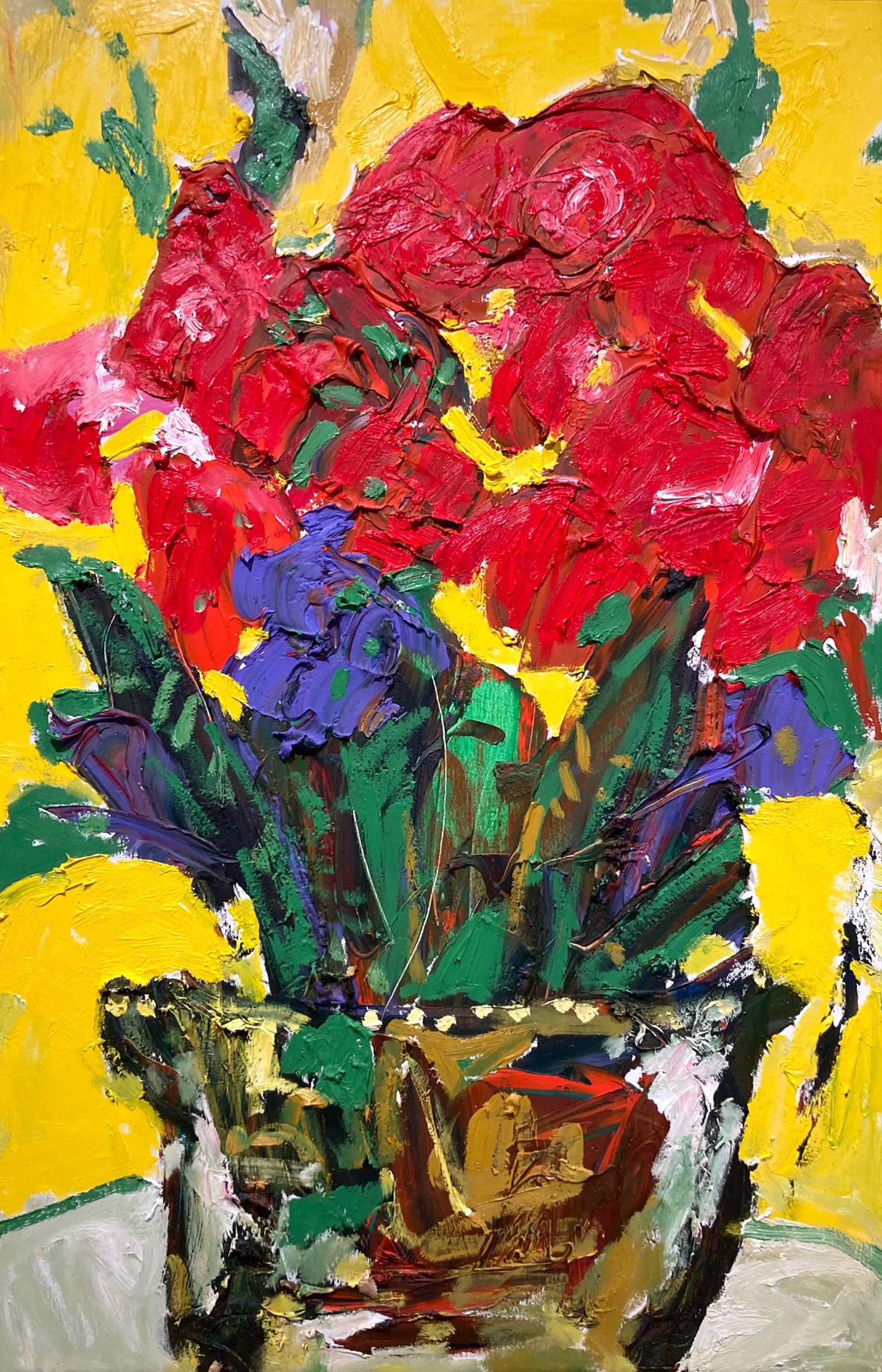 Bouquet with Yellow by Brad Smith
